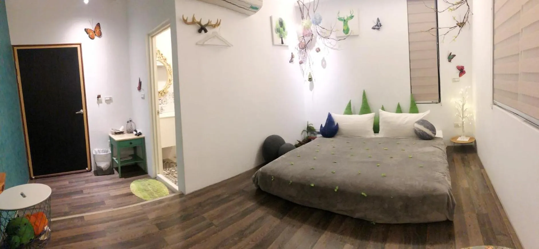 Bed in Living House