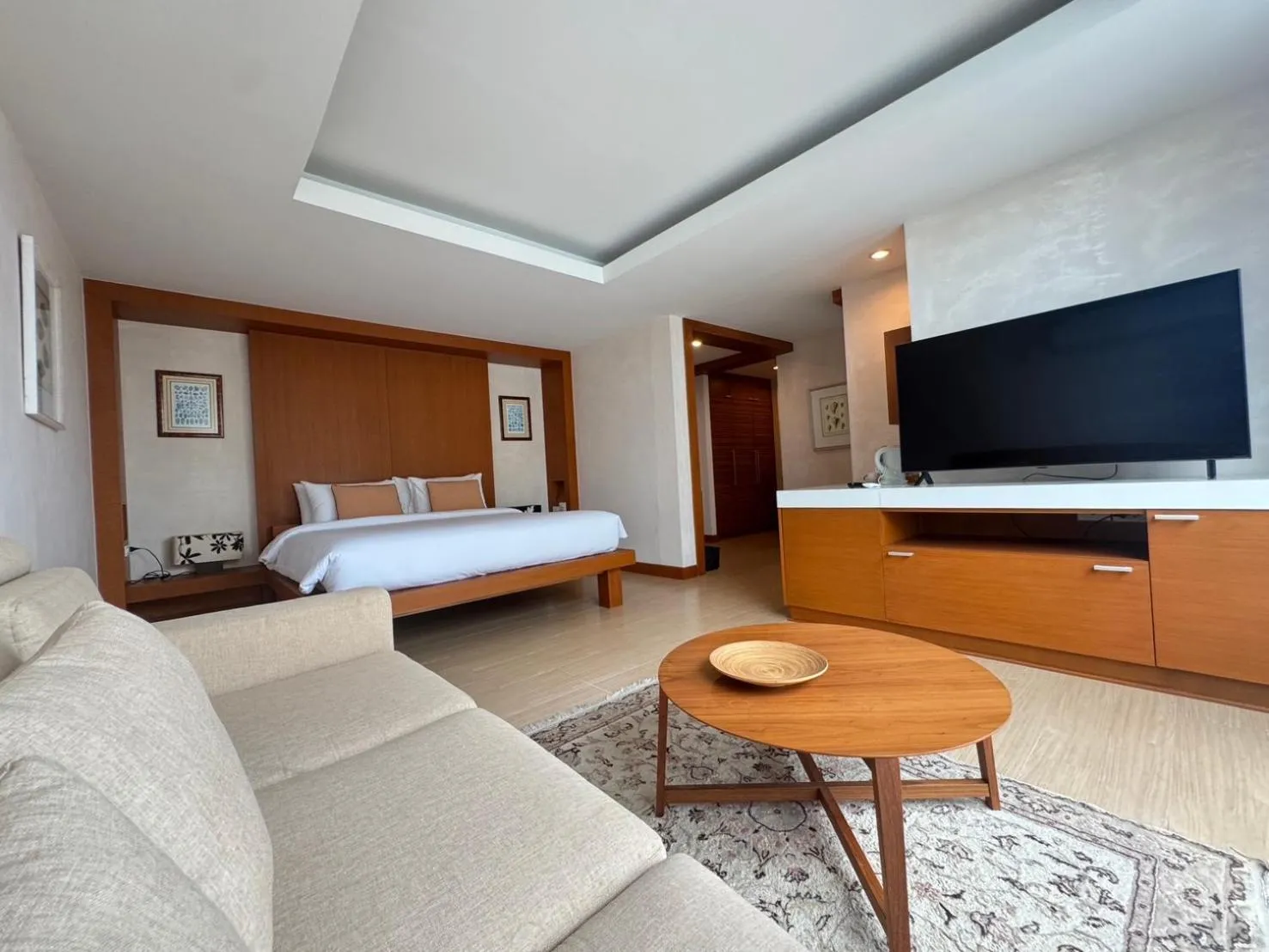 TV and multimedia, Bed in Tusita Wellness Resort