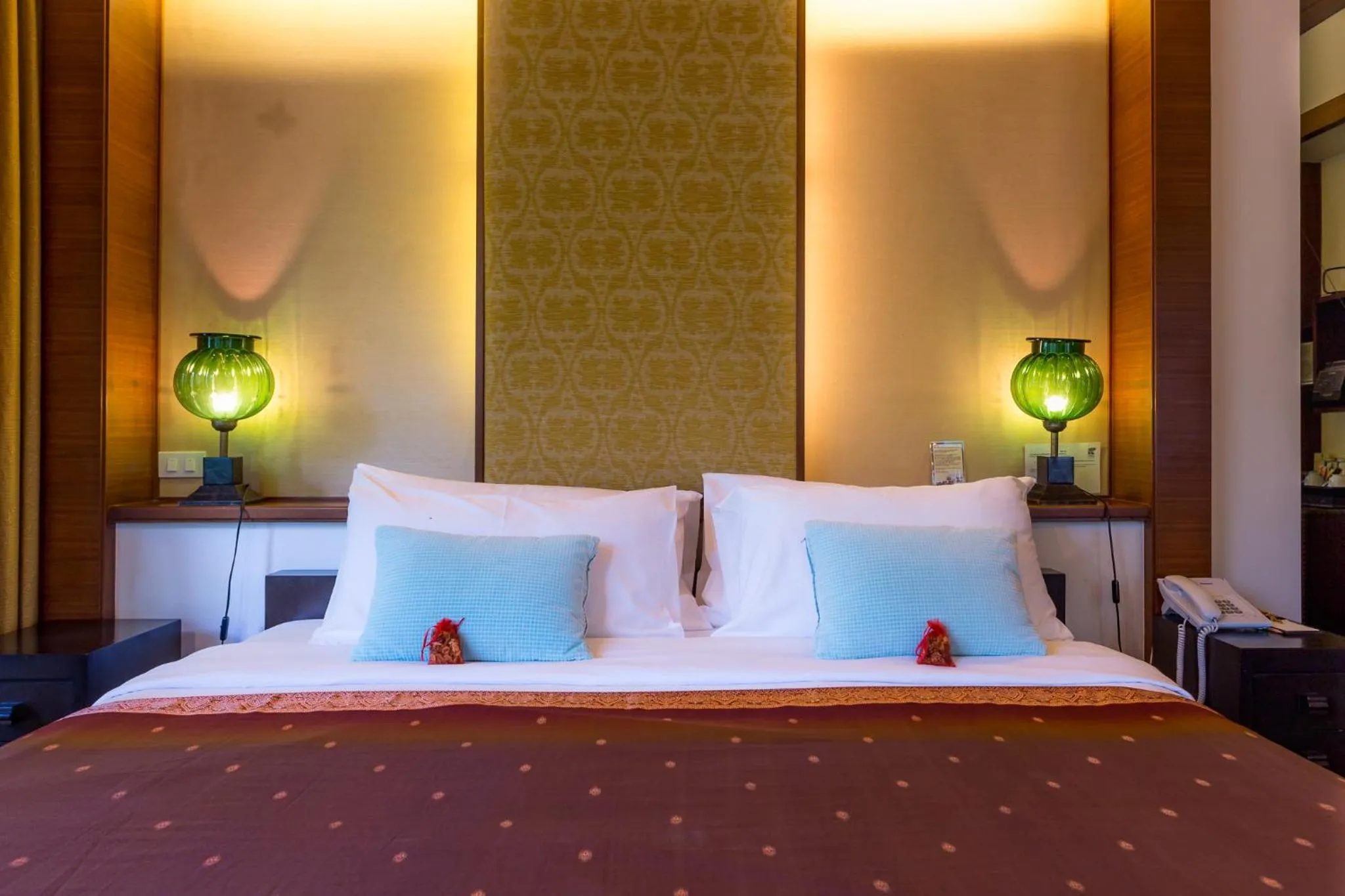 Bed in Tusita Wellness Resort