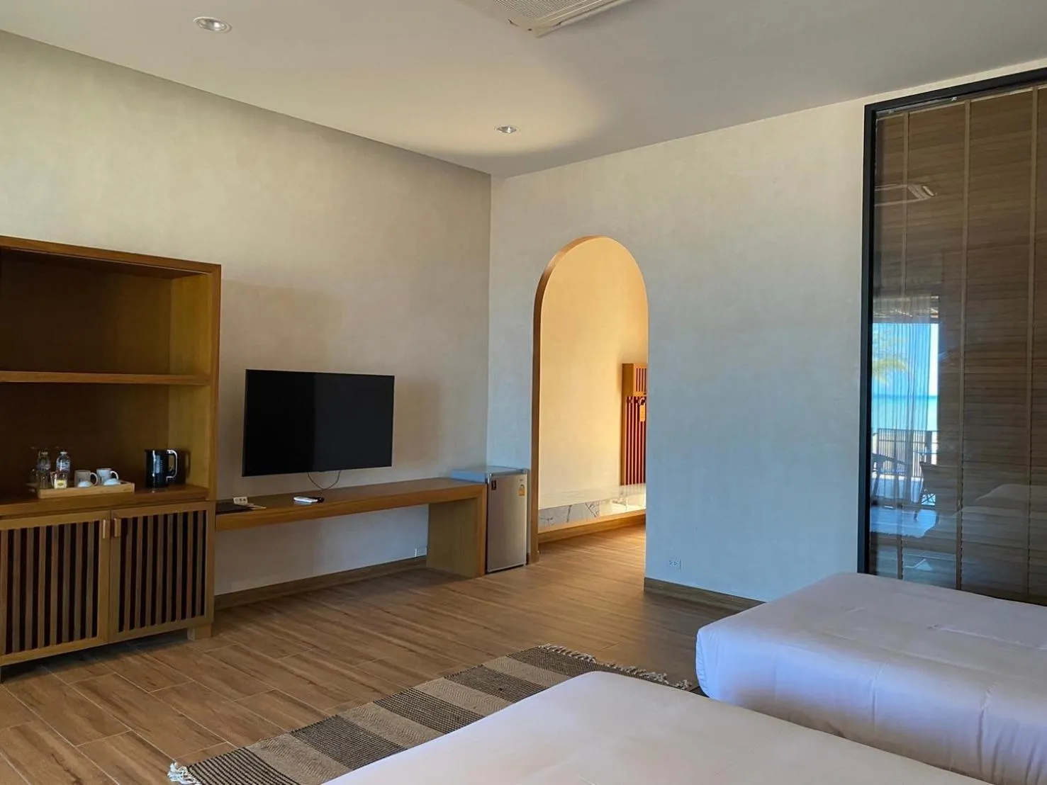 TV and multimedia, Bed in Tusita Wellness Resort