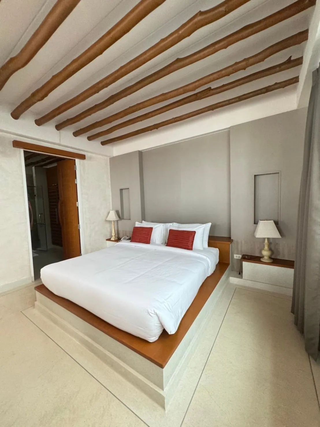 Bed in Tusita Wellness Resort