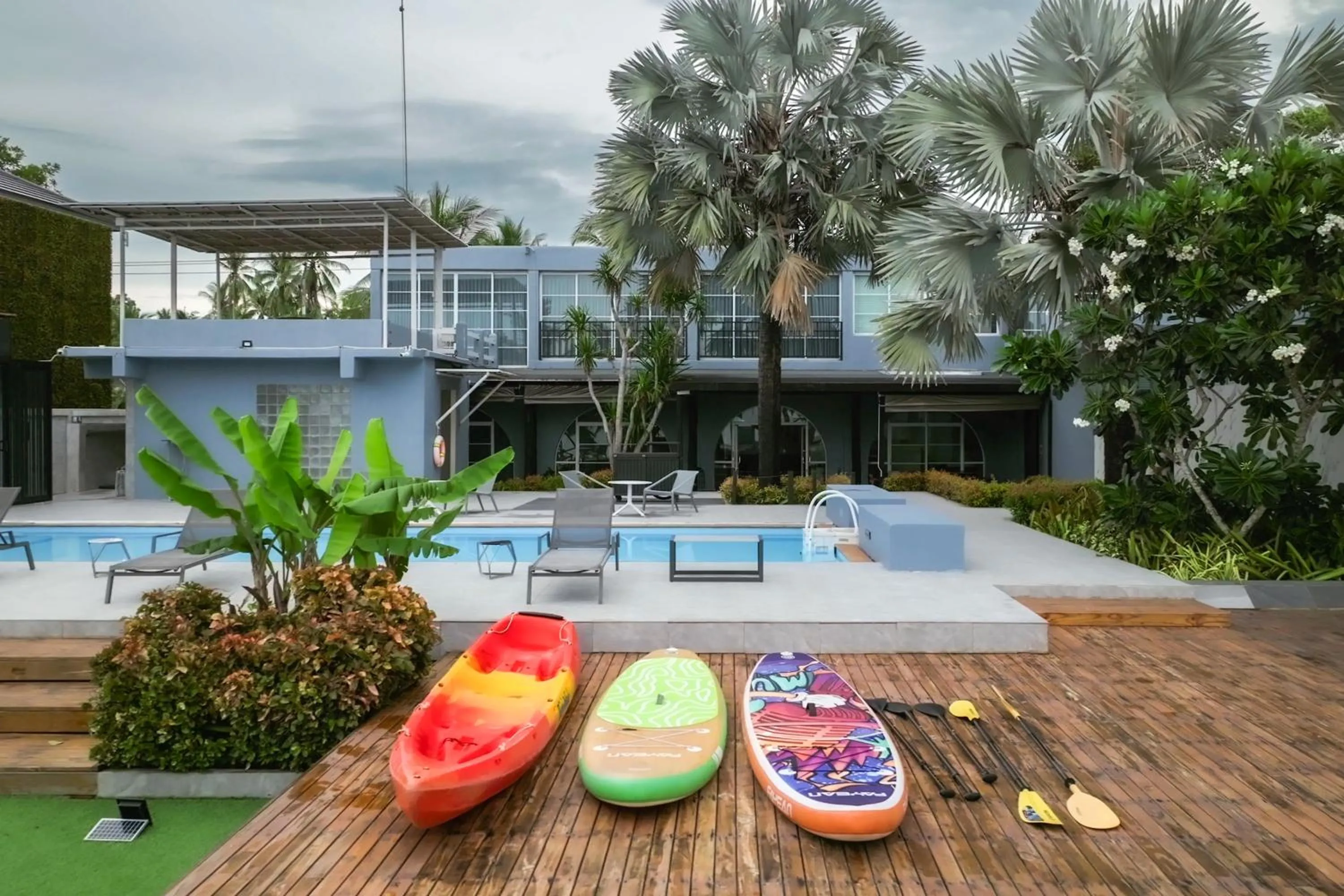 Swimming pool in Tusita Wellness Resort