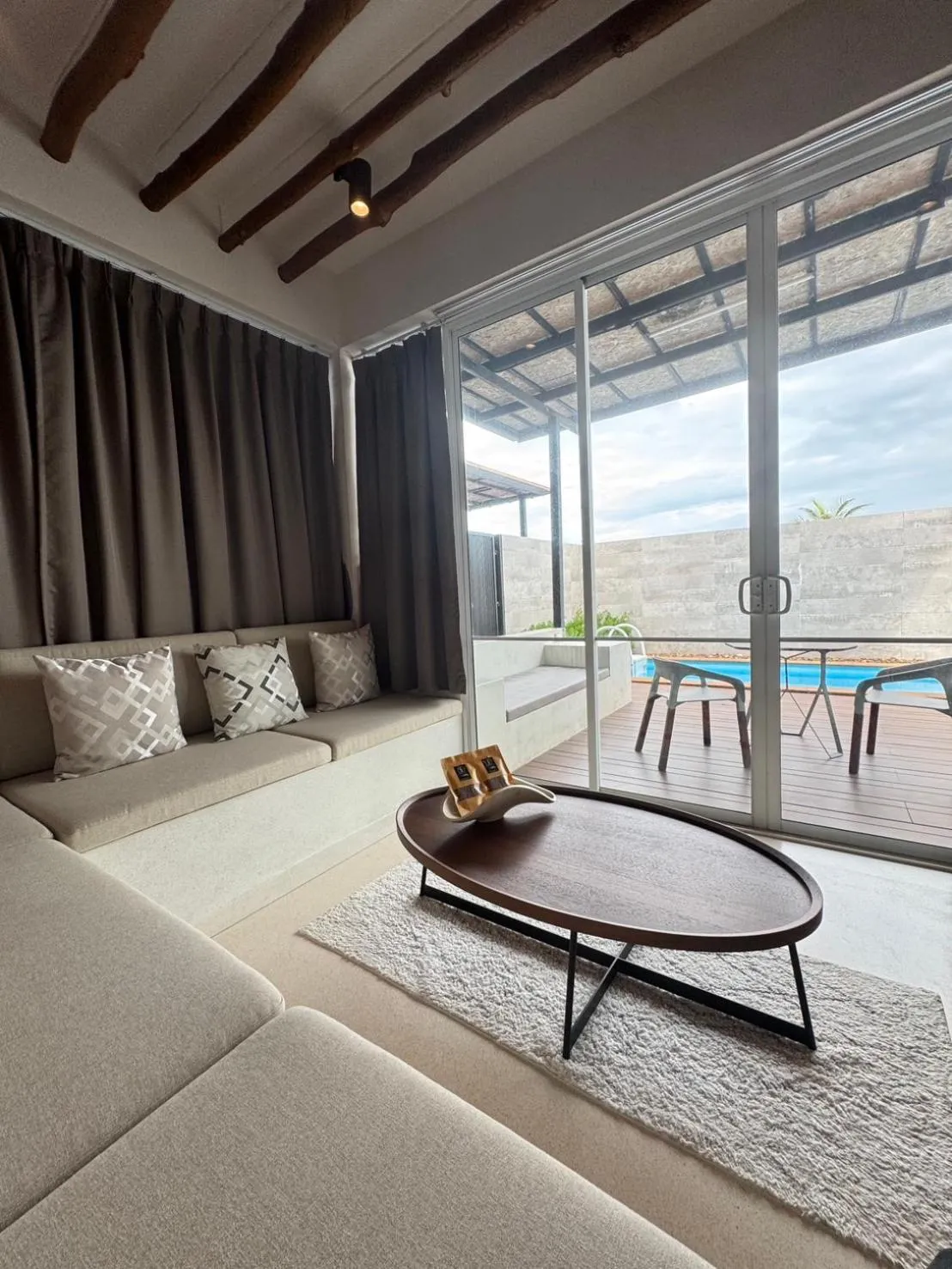 Seating area in Tusita Wellness Resort