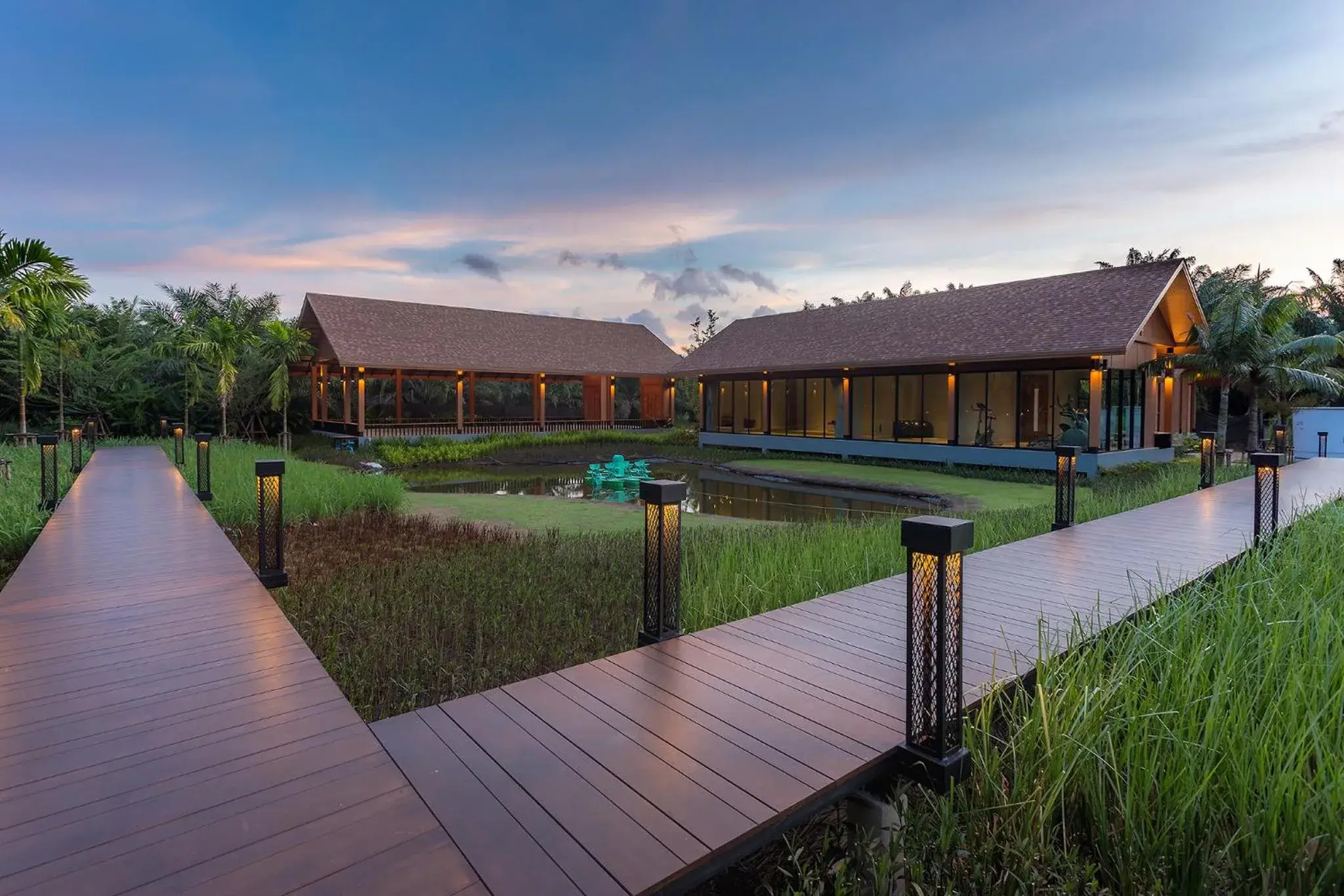 Property building in Tusita Wellness Resort Property building in Tusita Wellness Resort