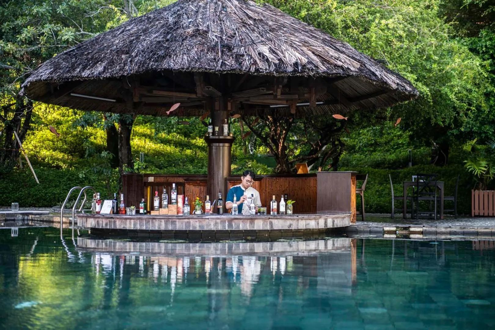 Swimming pool in Hon Tam Resort