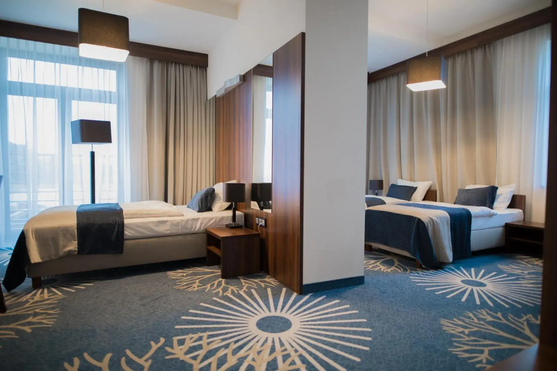 Triple Premium Room Apartments Building in Kasor Resort & Spa Triple Premium Room Apartments Building in Kasor Resort & Spa