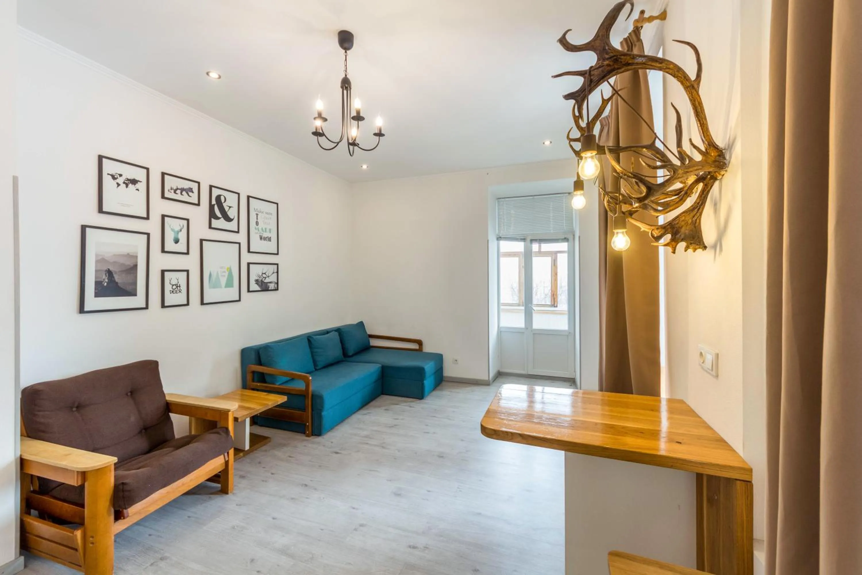 Living room in Central Dayflat Apartments