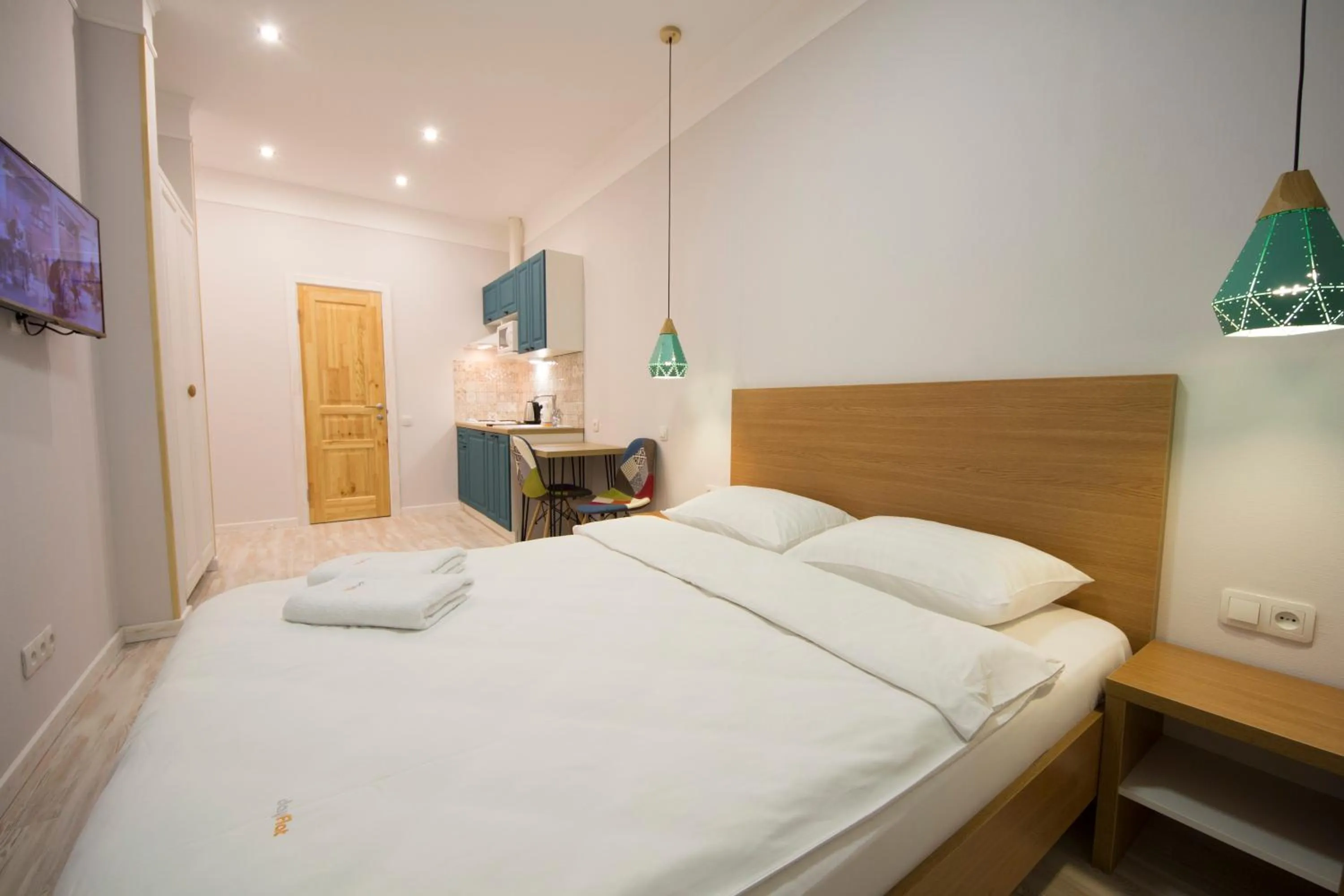 TV and multimedia, Bed in Central Dayflat Apartments