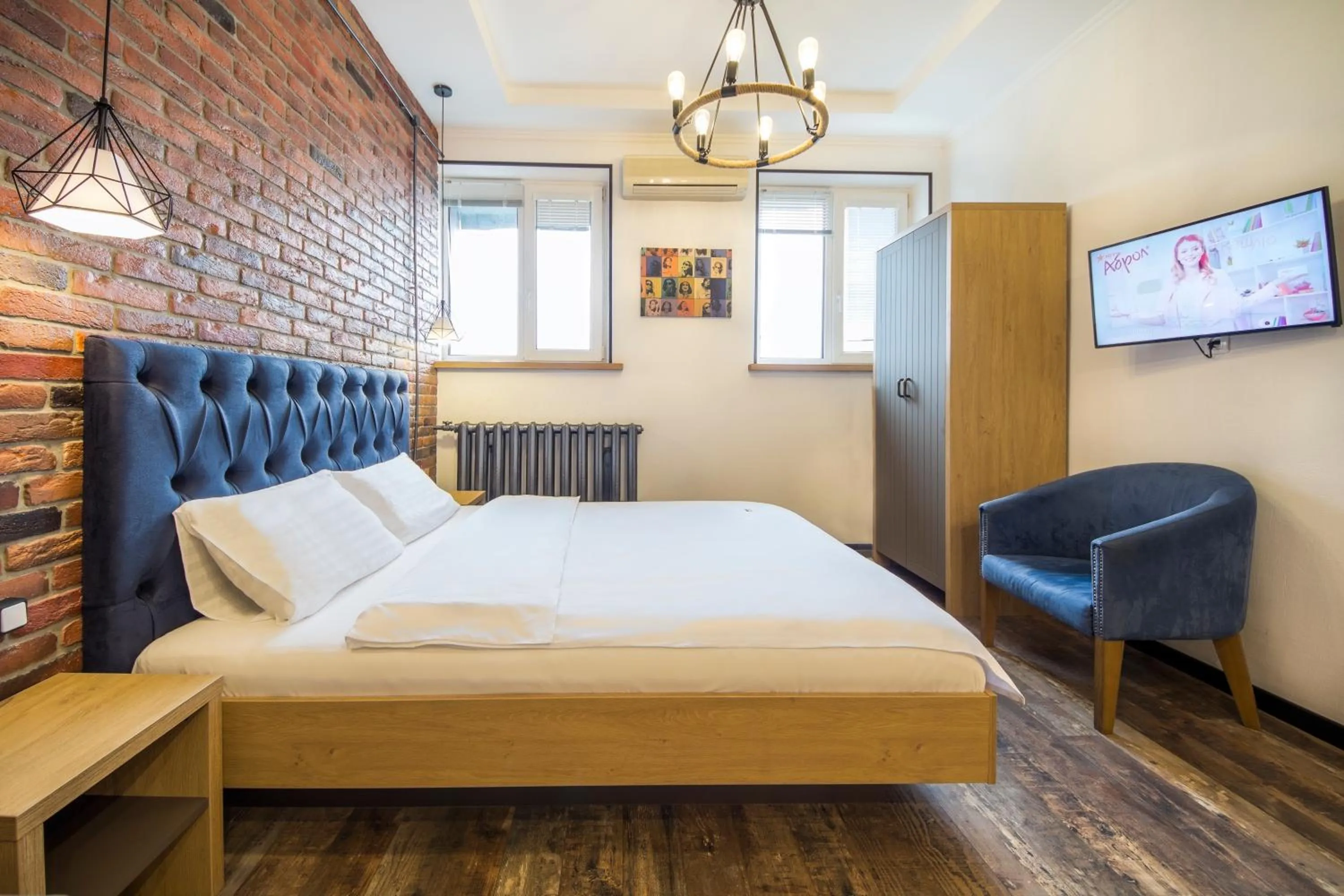 TV and multimedia, Bed in Central Dayflat Apartments