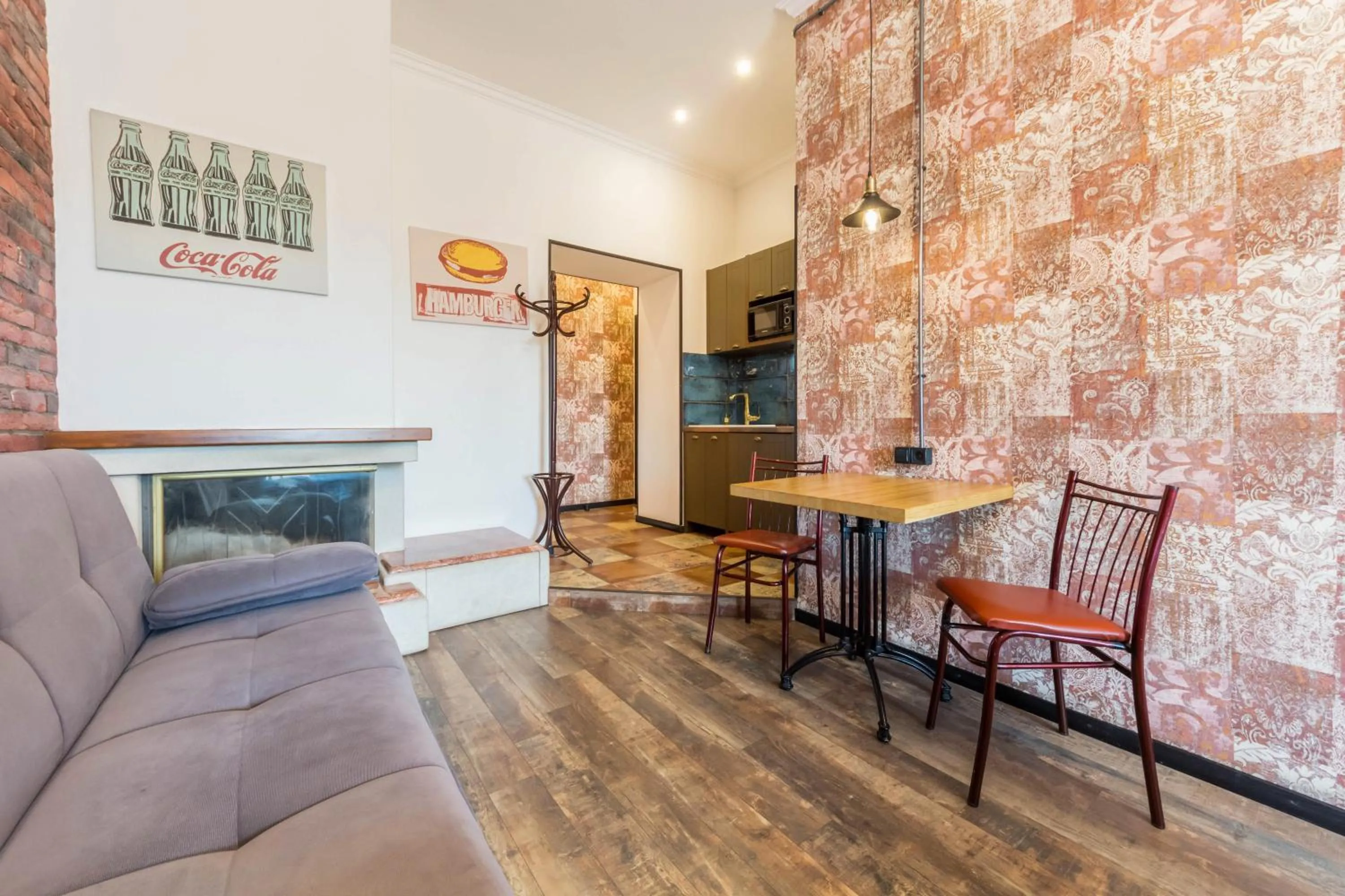 Kitchen or kitchenette in Central Dayflat Apartments