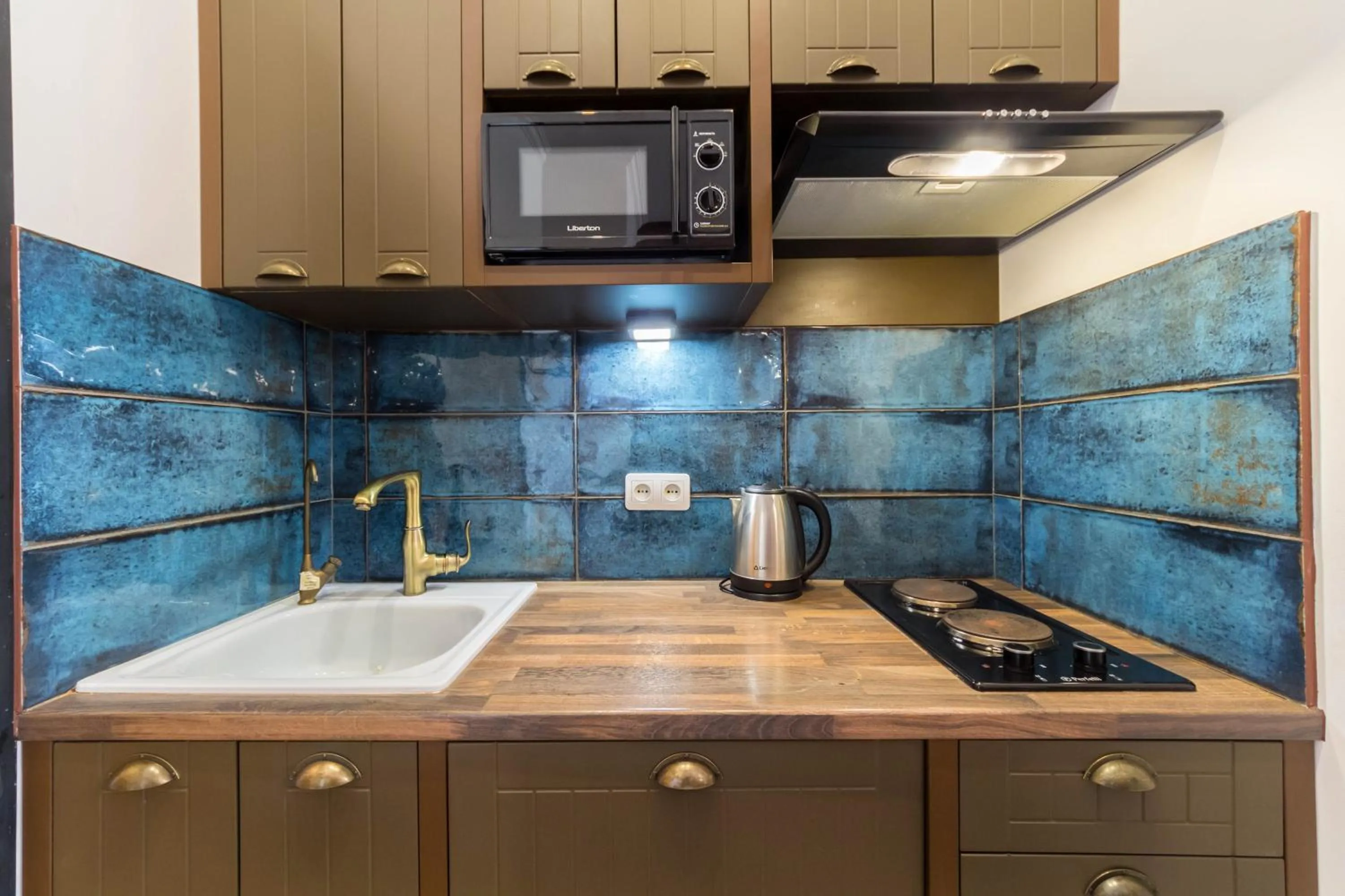 Kitchen or kitchenette in Central Dayflat Apartments