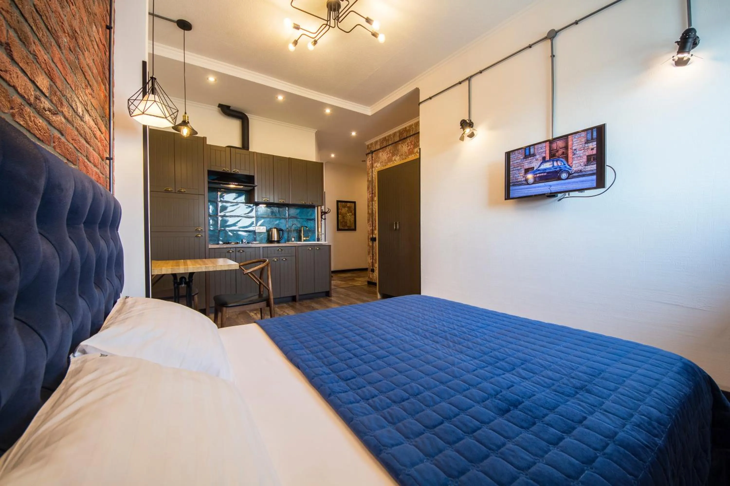 TV and multimedia, Bed in Central Dayflat Apartments