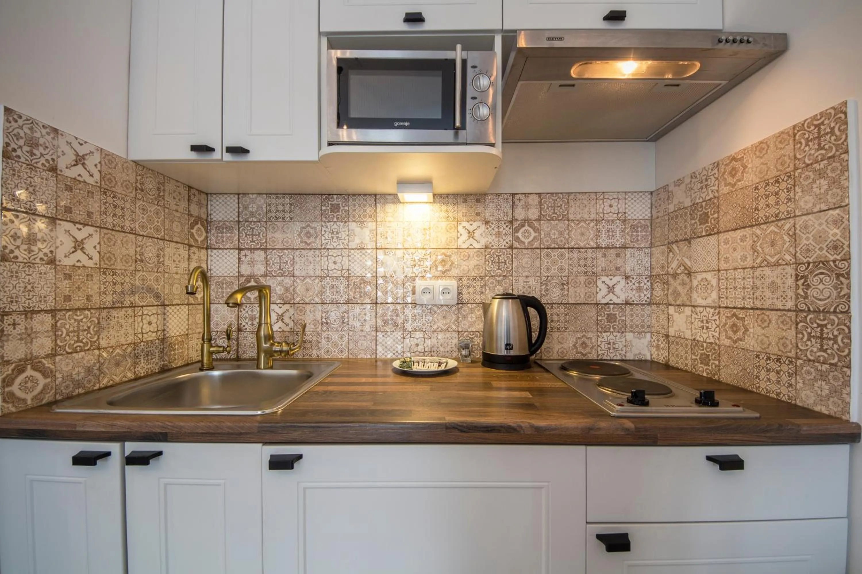 Kitchen or kitchenette in Central Dayflat Apartments