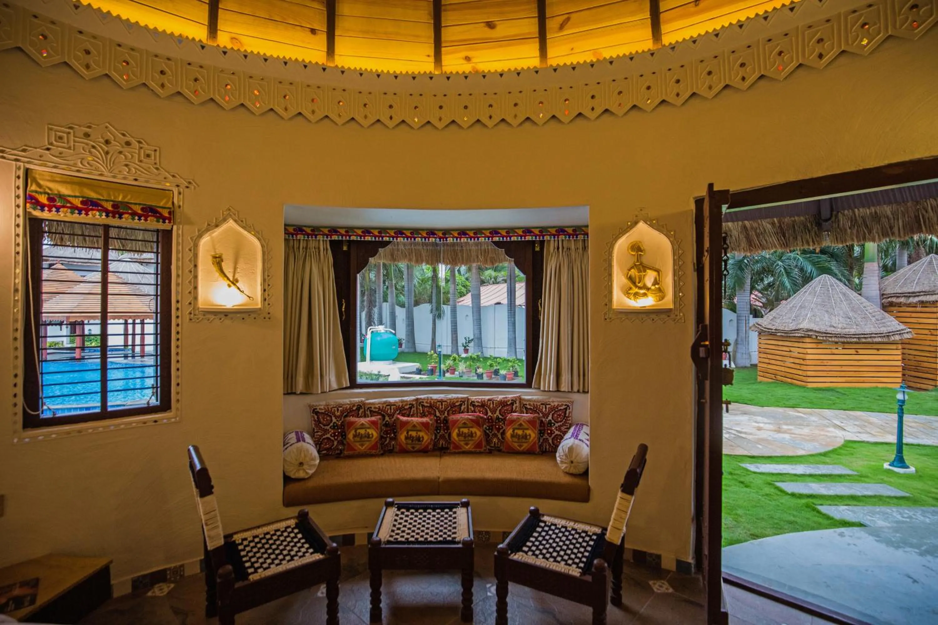 Bedroom in Nirali Resorts