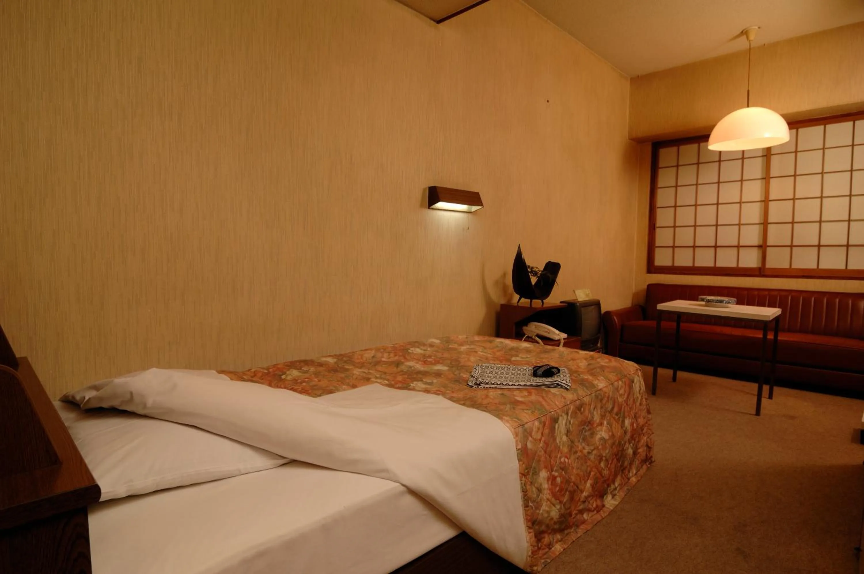Photo of the whole room, Bed in Hotel Iida