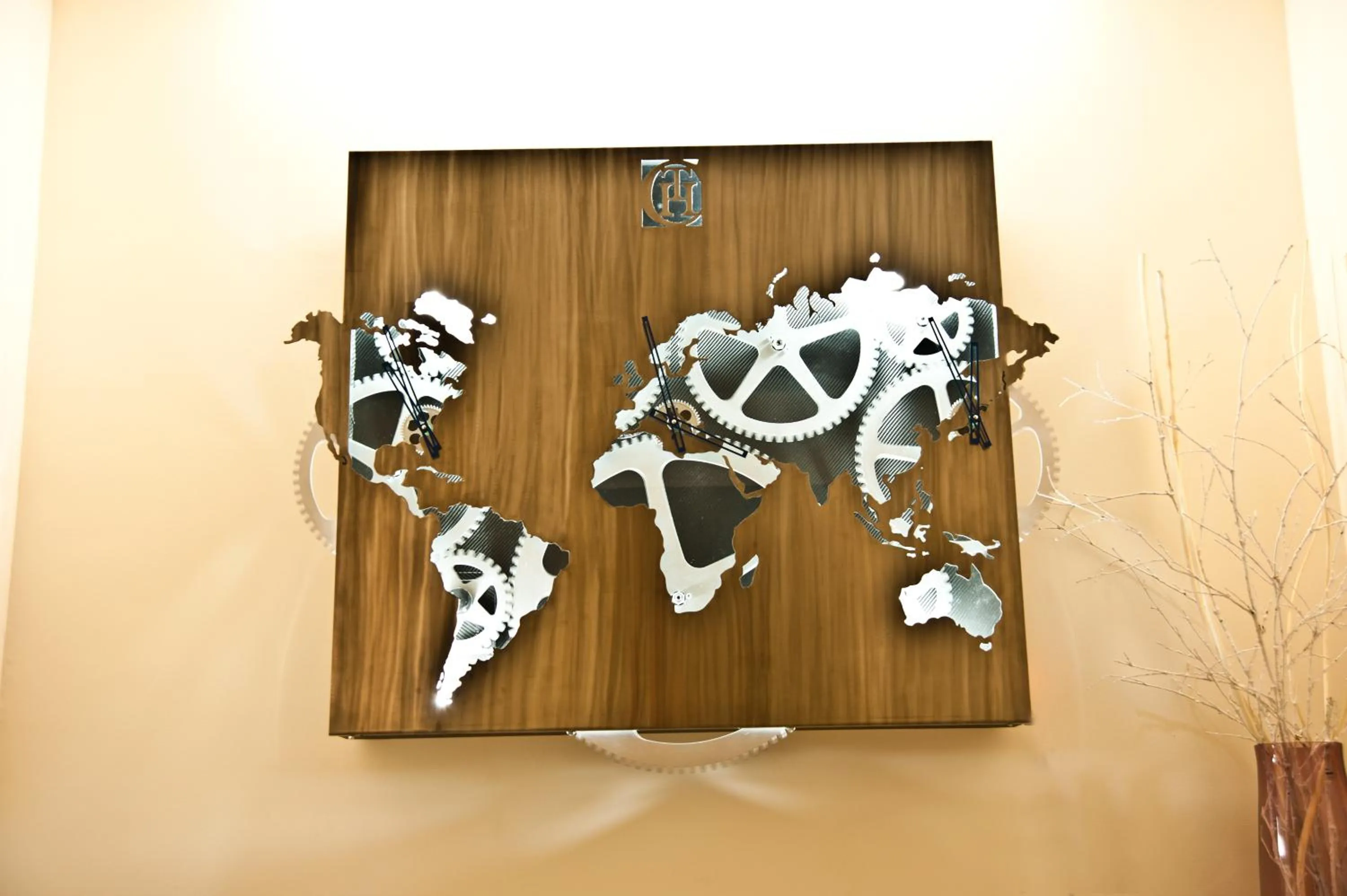 Decorative detail in Town House Cavour