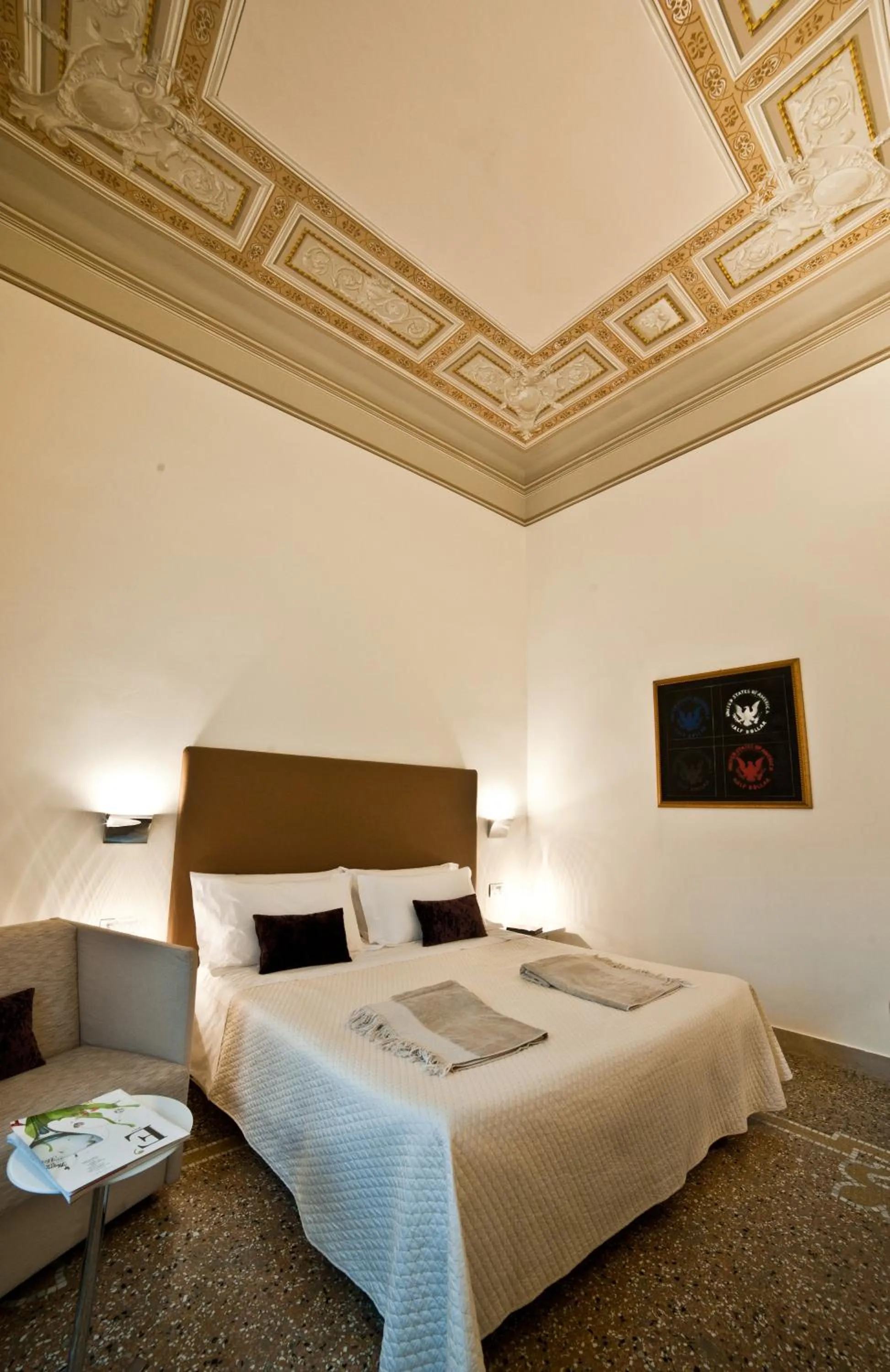 Photo of the whole room, Bed in Town House Cavour