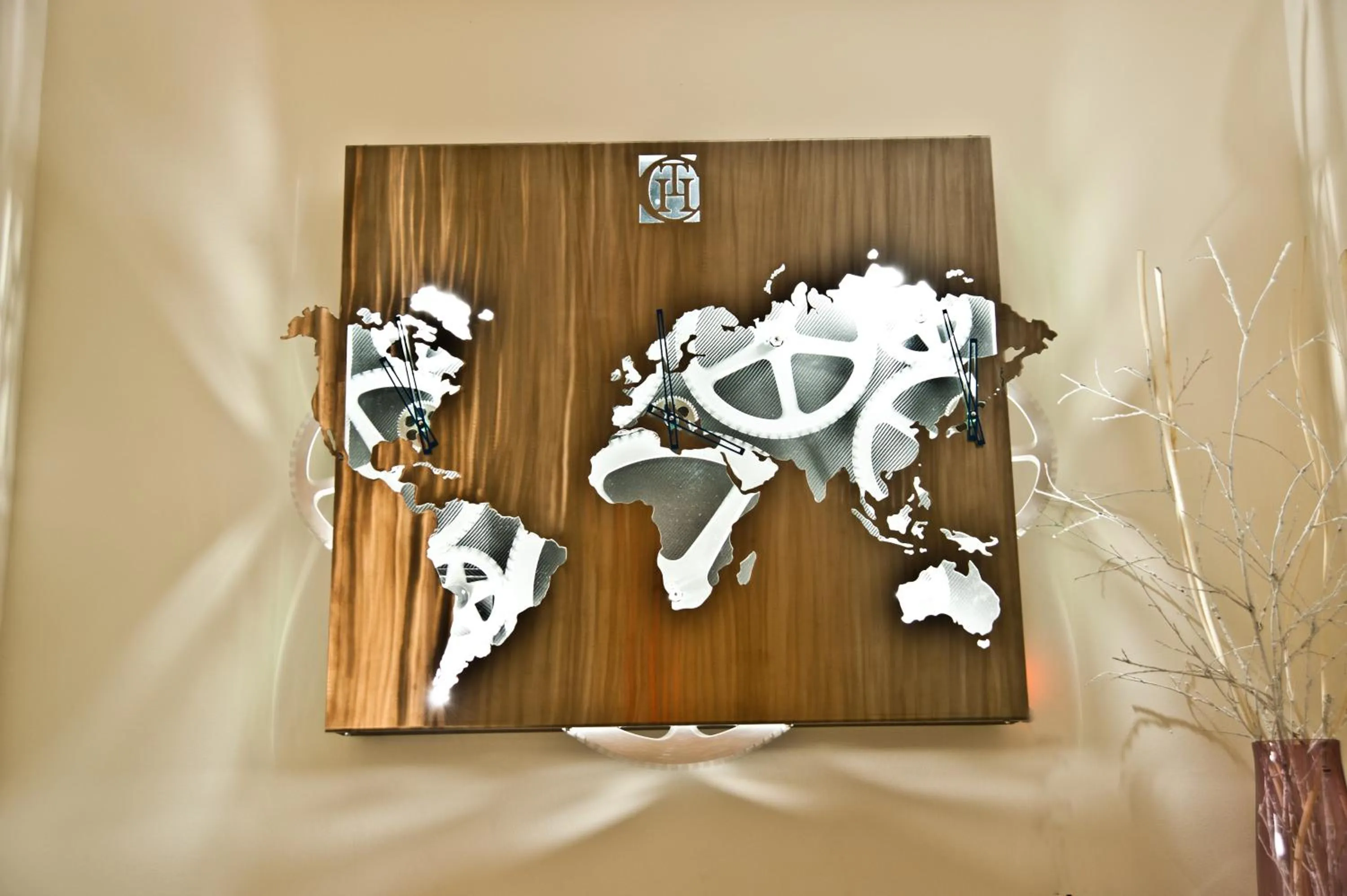 Decorative detail in Town House Cavour