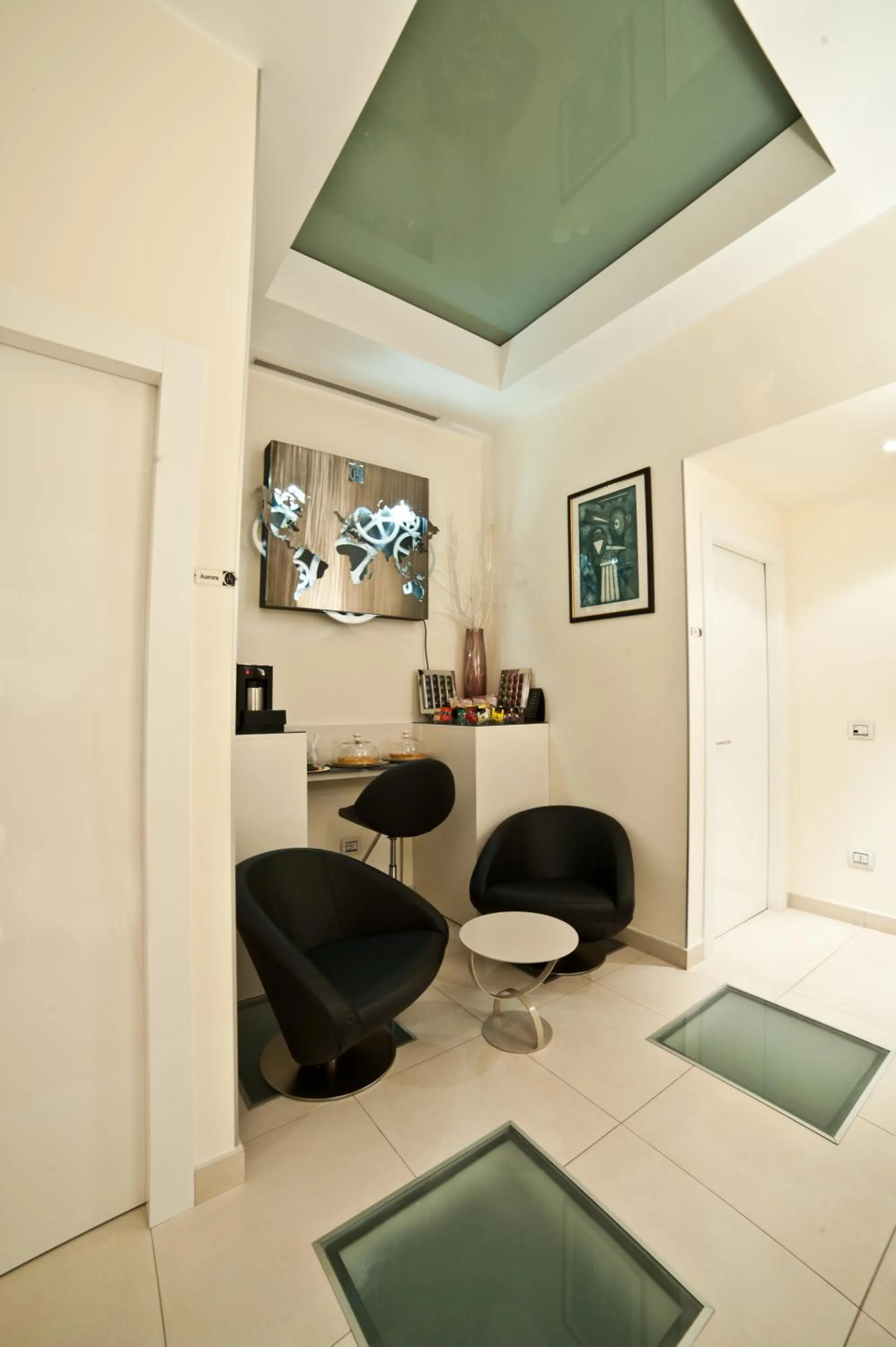 Seating area in Town House Cavour