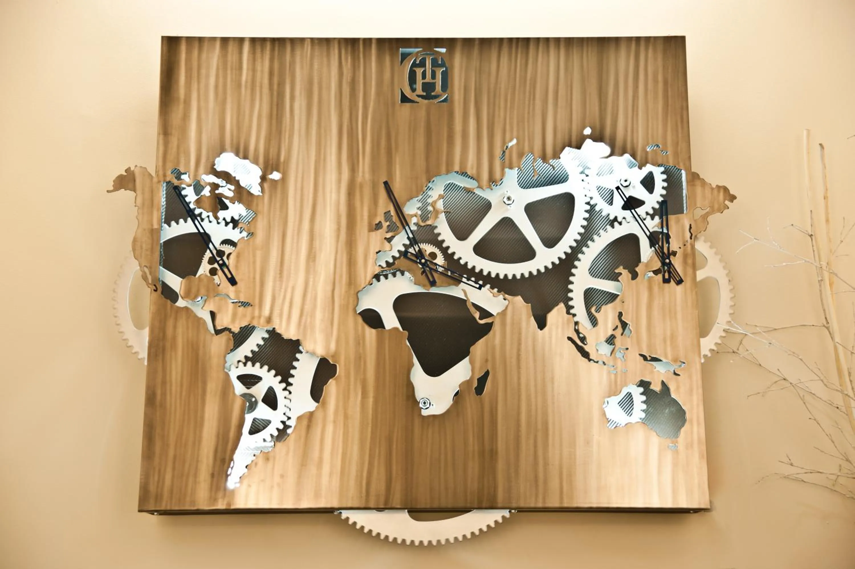 Decorative detail in Town House Cavour