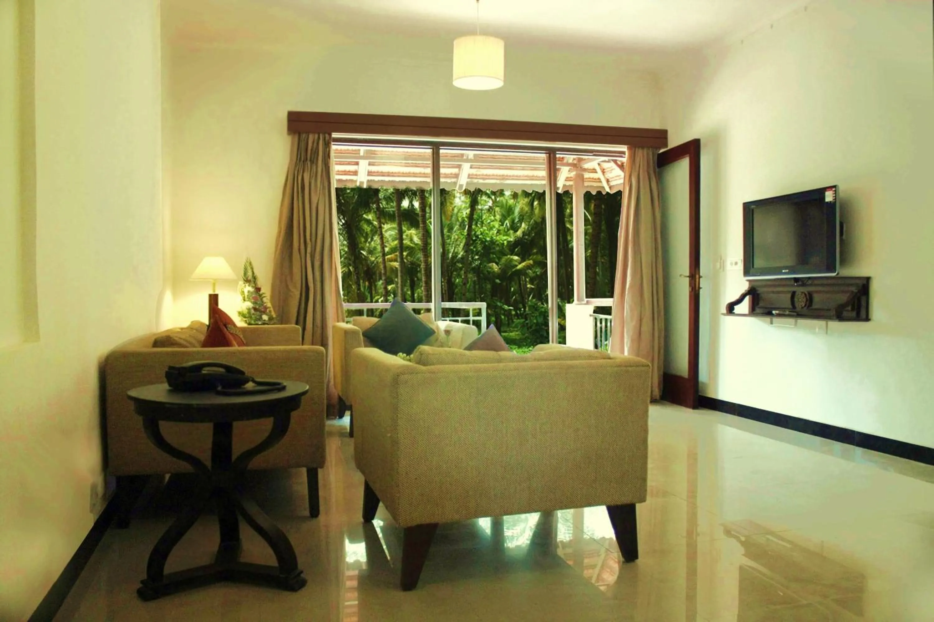 Living room in Devasthali - The Valley of Gods