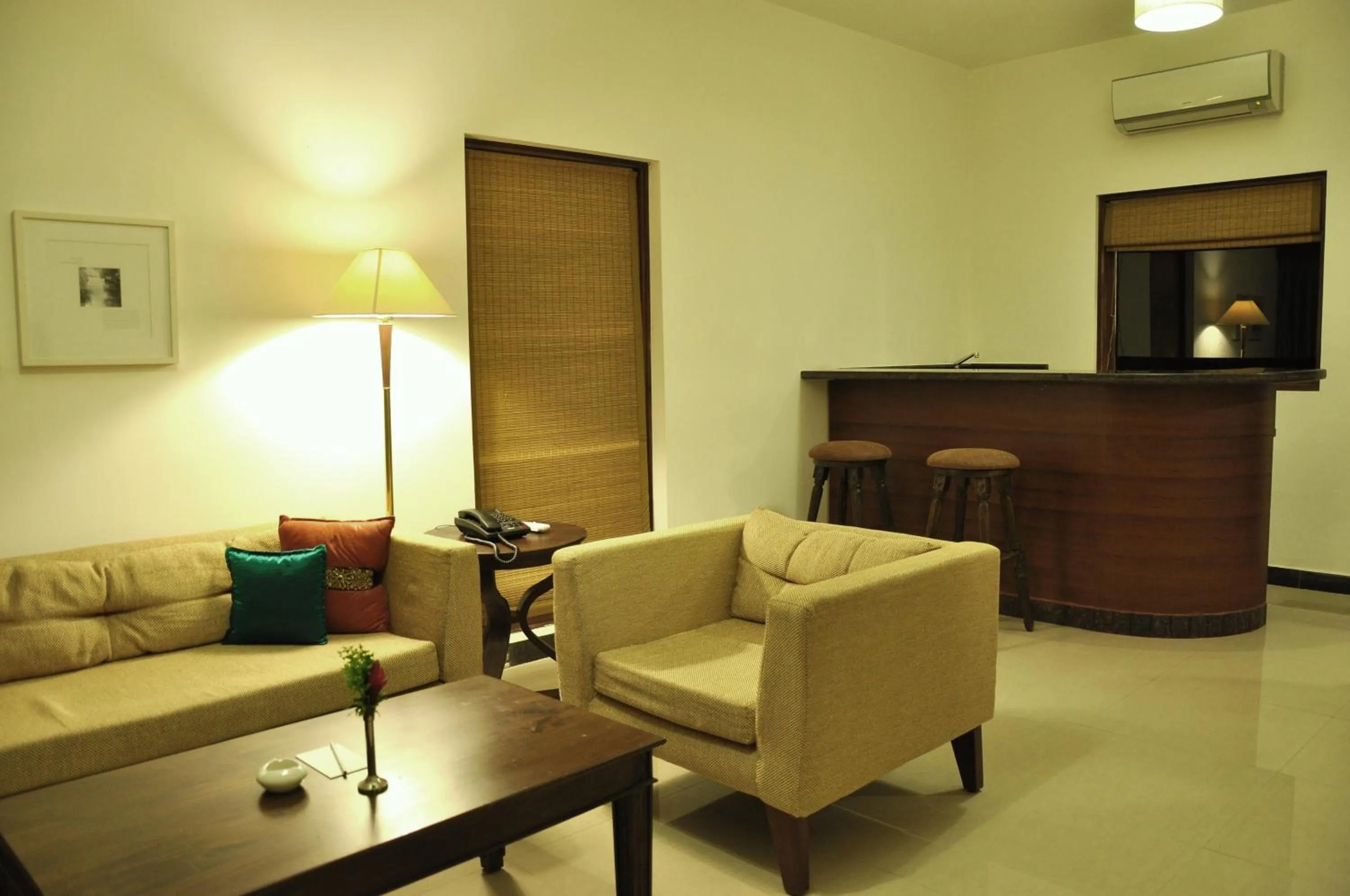 Living room in Devasthali - The Valley of Gods