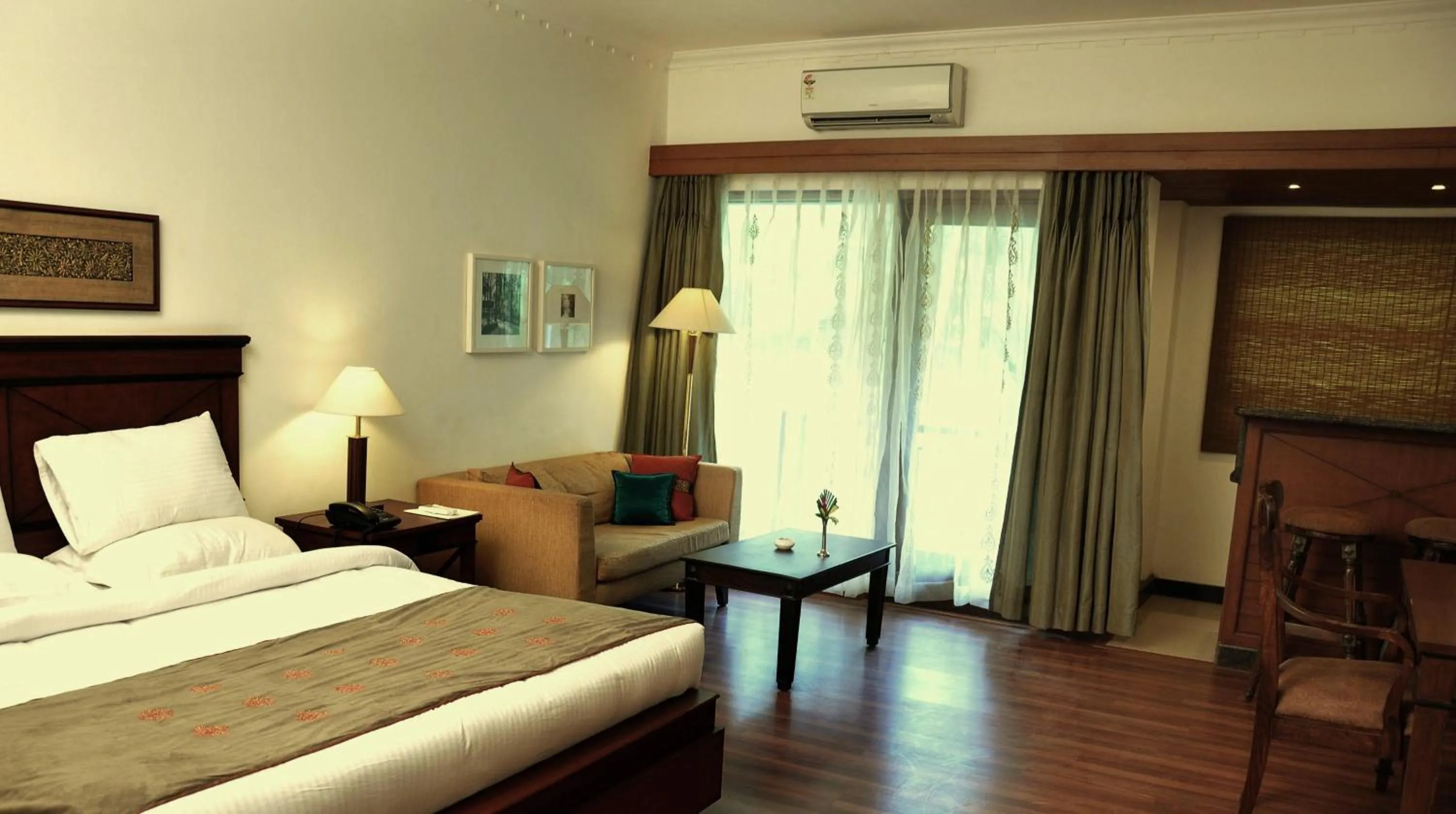 Photo of the whole room, Bed in Devasthali - The Valley of Gods