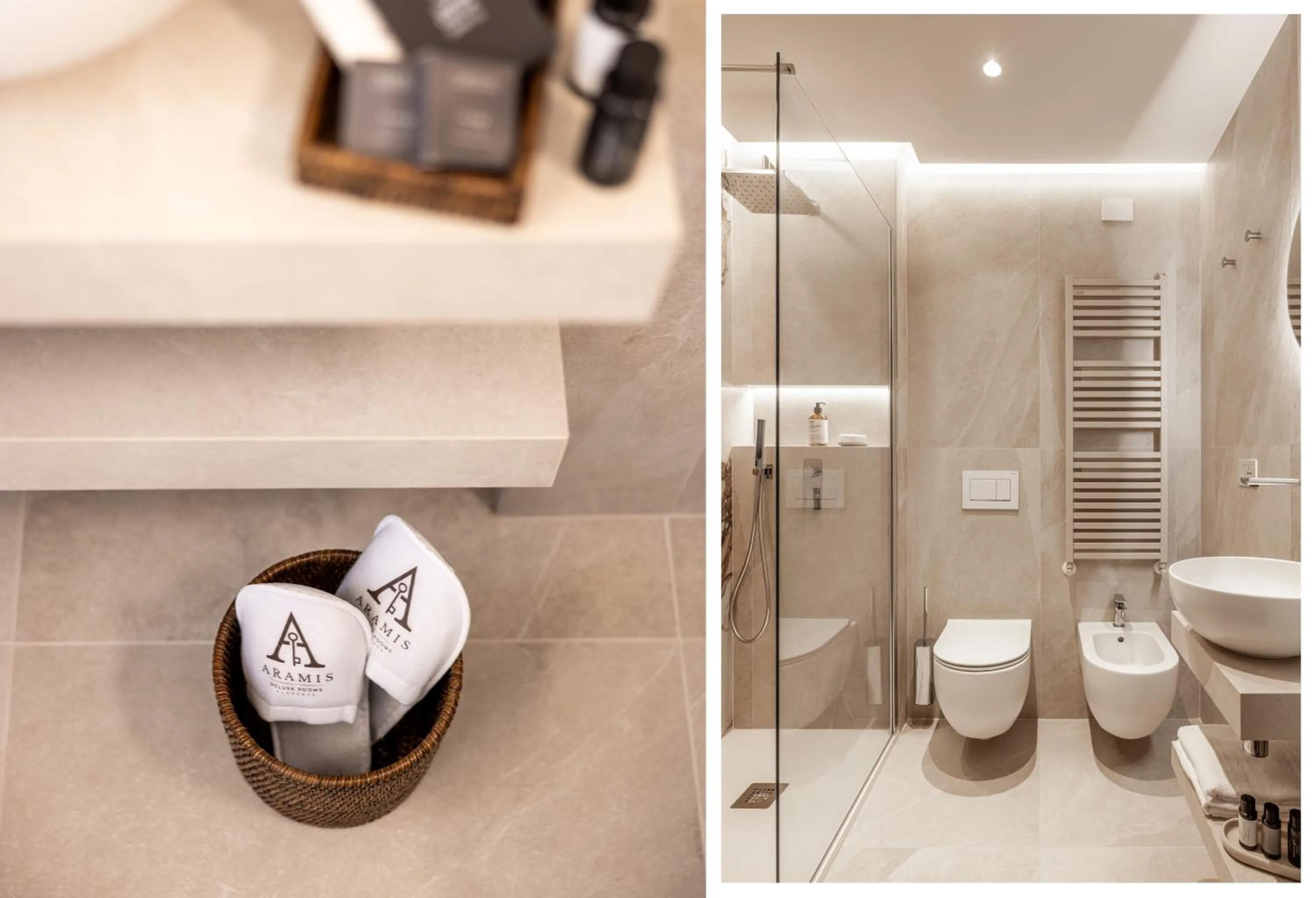 Bathroom in Aramis Deluxe Rooms