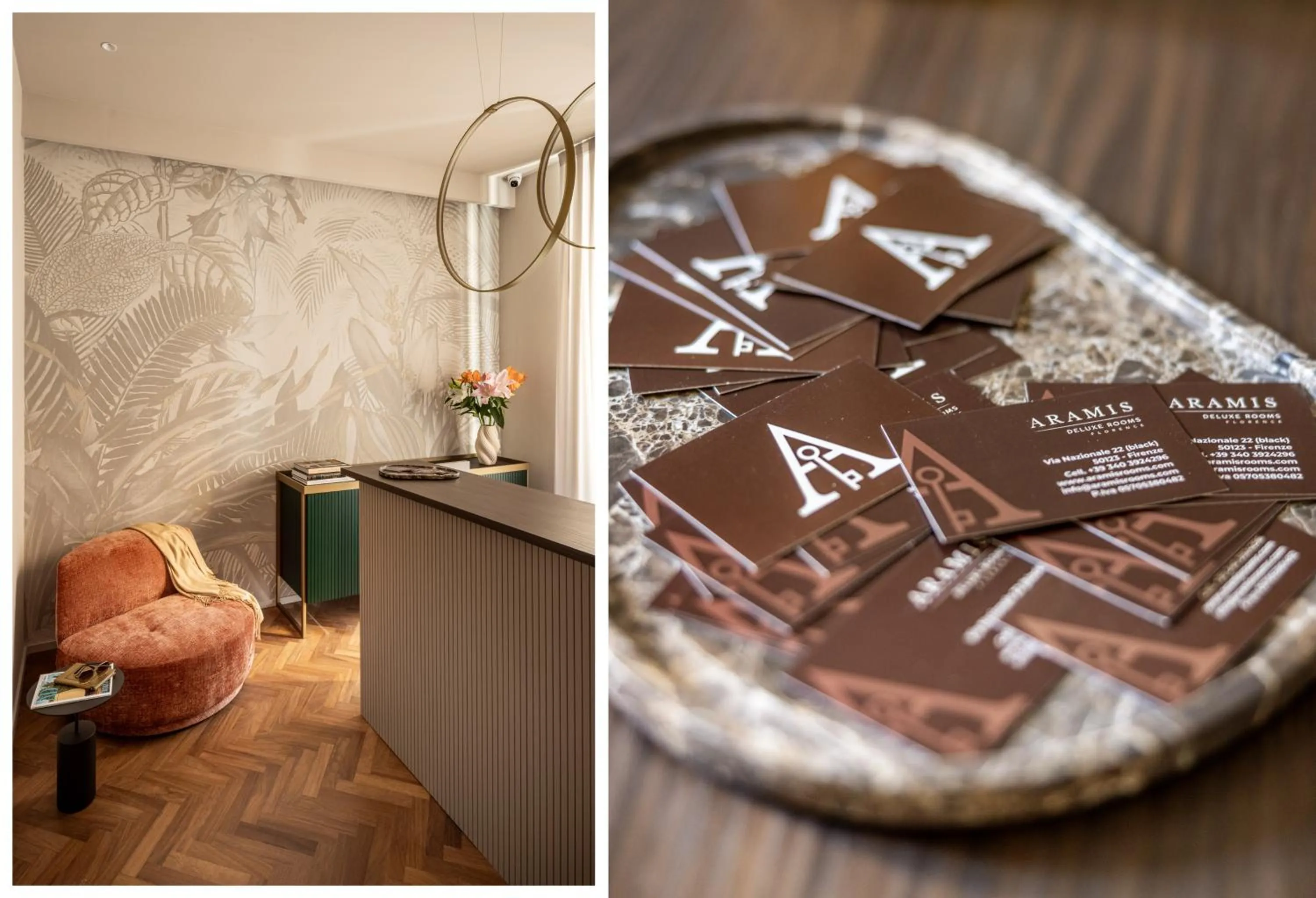 Lobby or reception in Aramis Deluxe Rooms