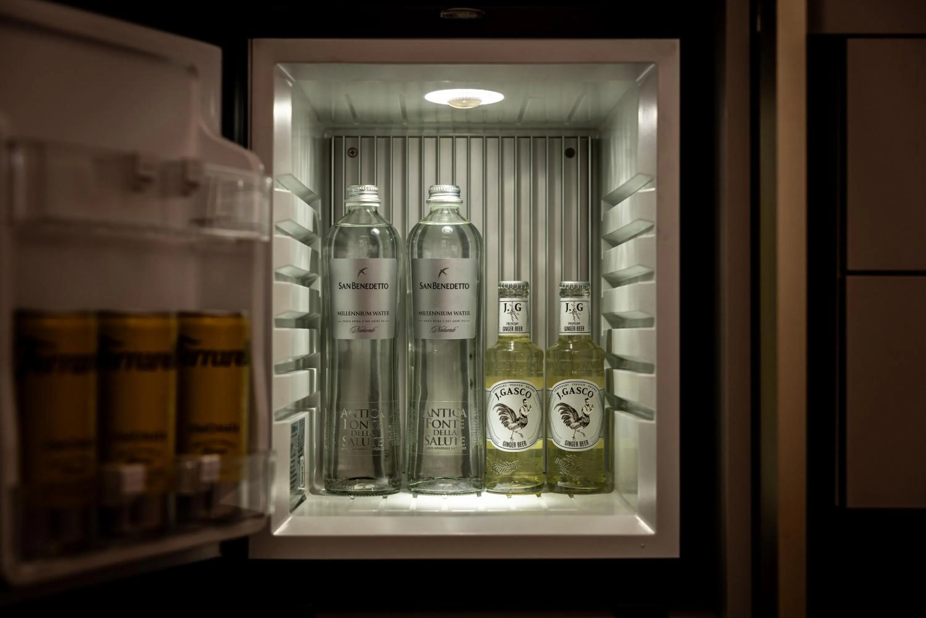 minibar in Aramis Deluxe Rooms