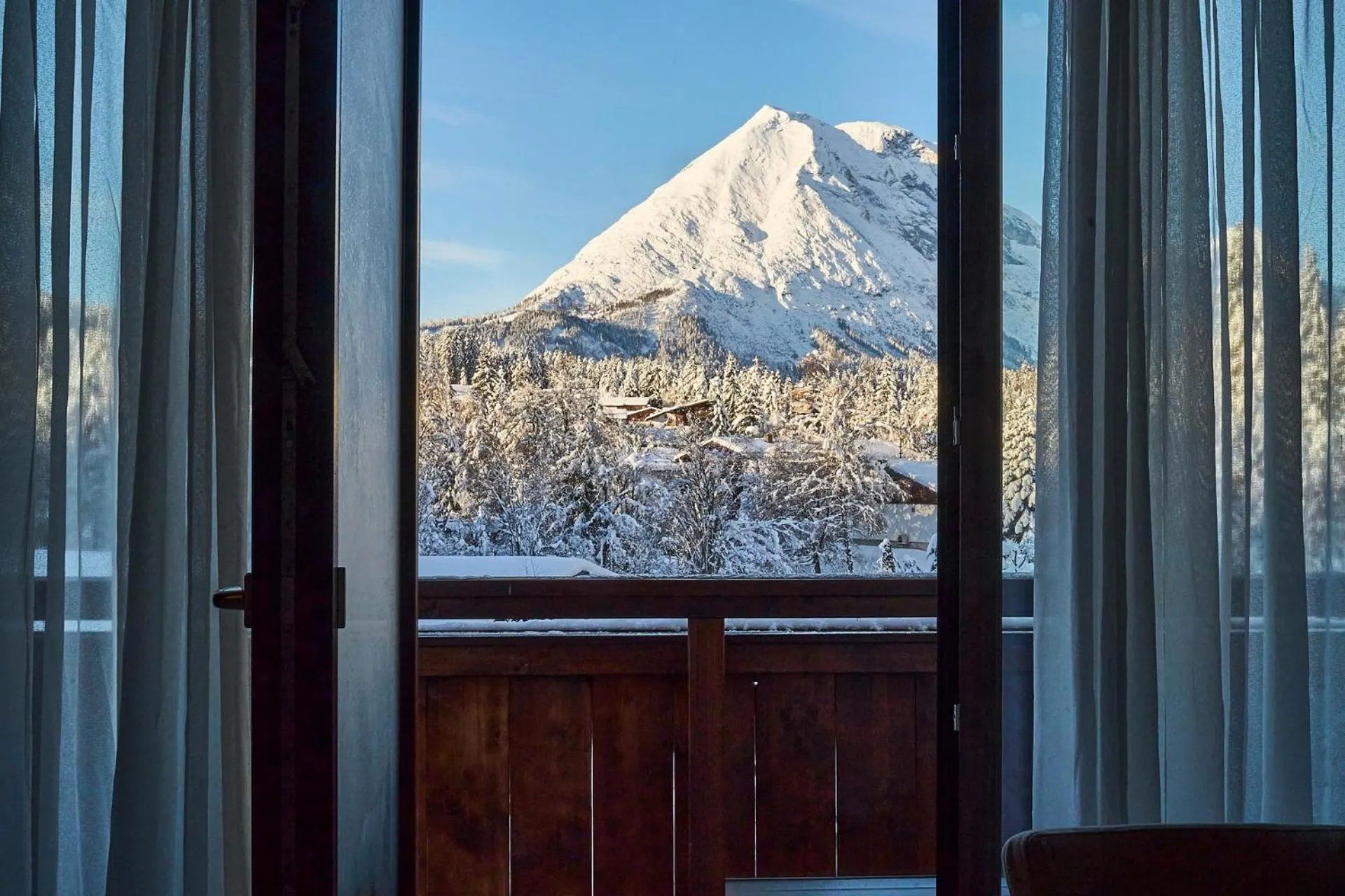 Mountain view in Hotel Alpennest