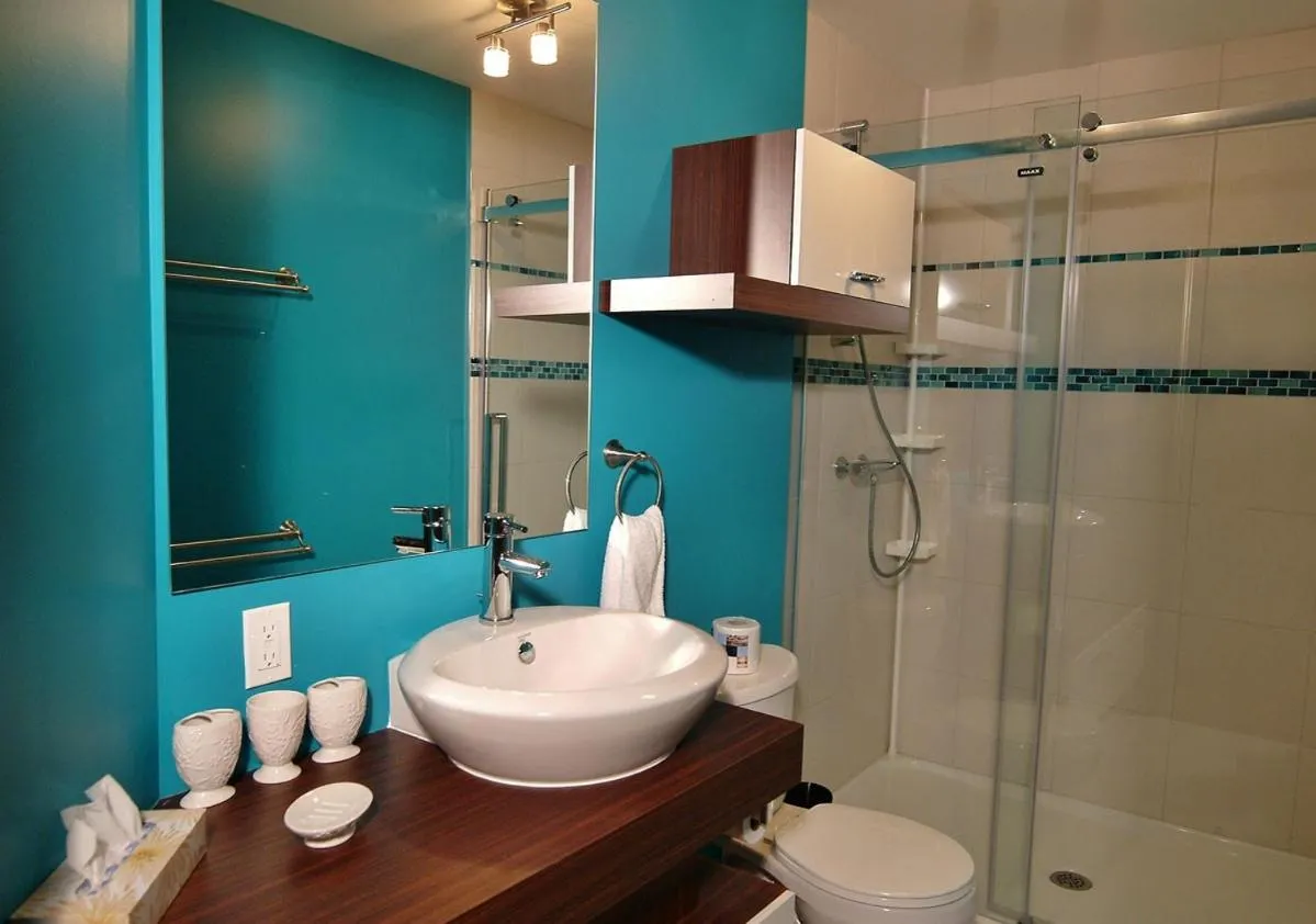 Bathroom in Chalet 9013 Chemin des Alpages by Les Chalets Alpins