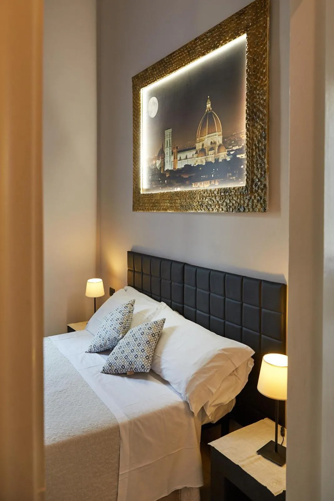 Bed in Leone X Guest House