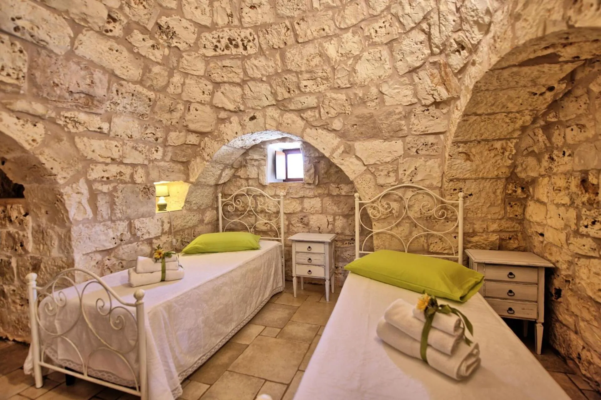 Bed in Trullo Santo Stefano by PosarelliVillas