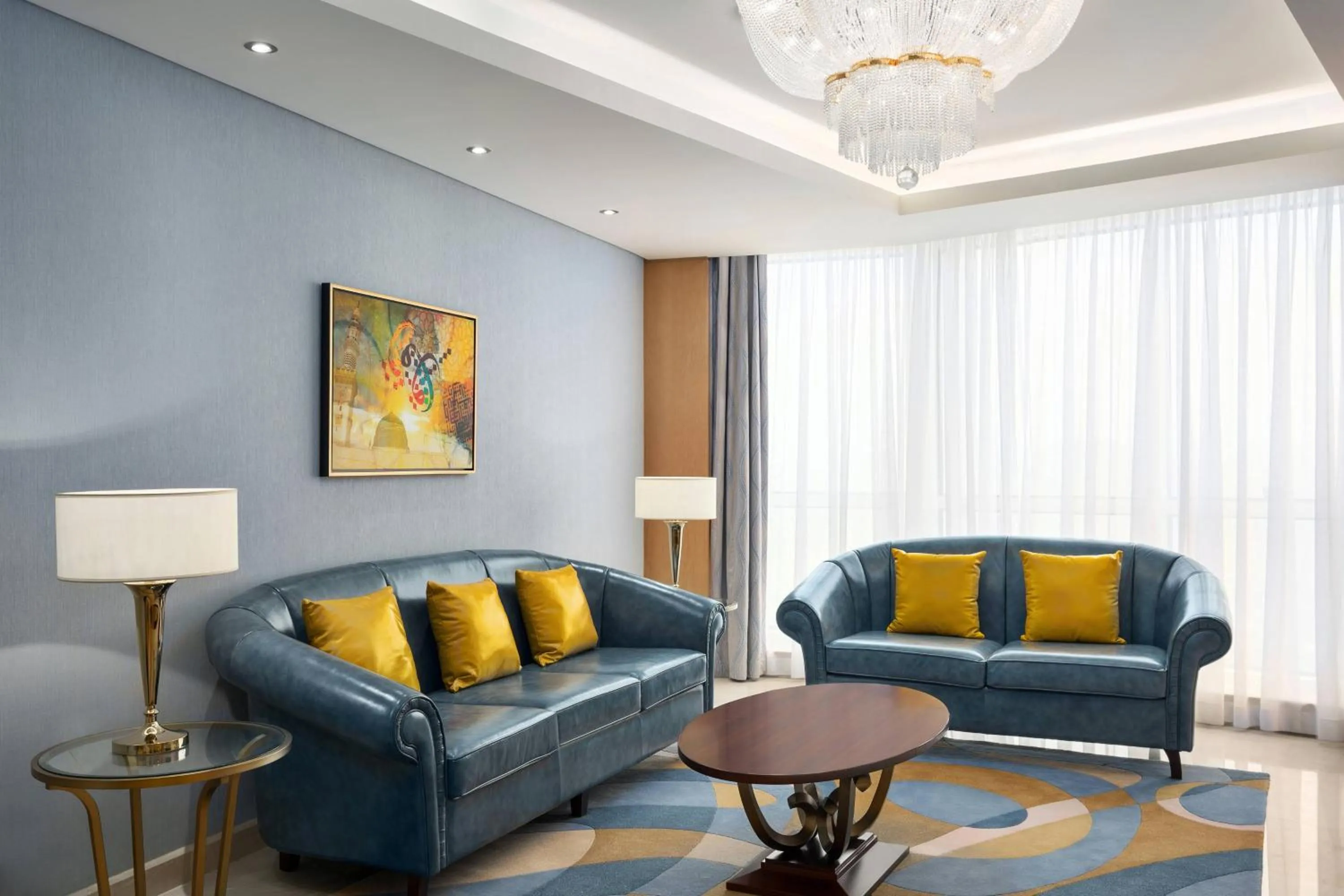 Living room in Sheraton Makkah Jabal Al Kaaba Hotel