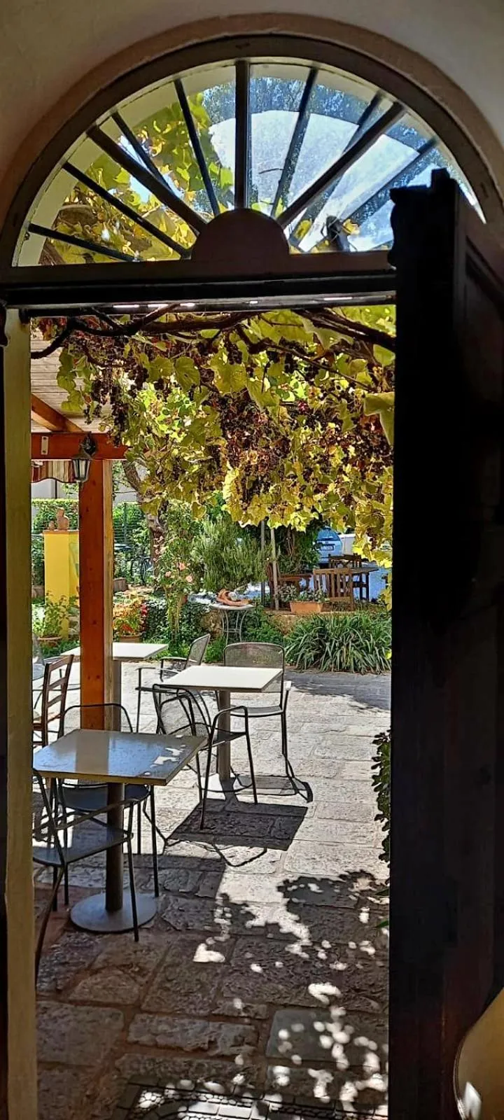 Patio in B&B Il Casale di Nanni