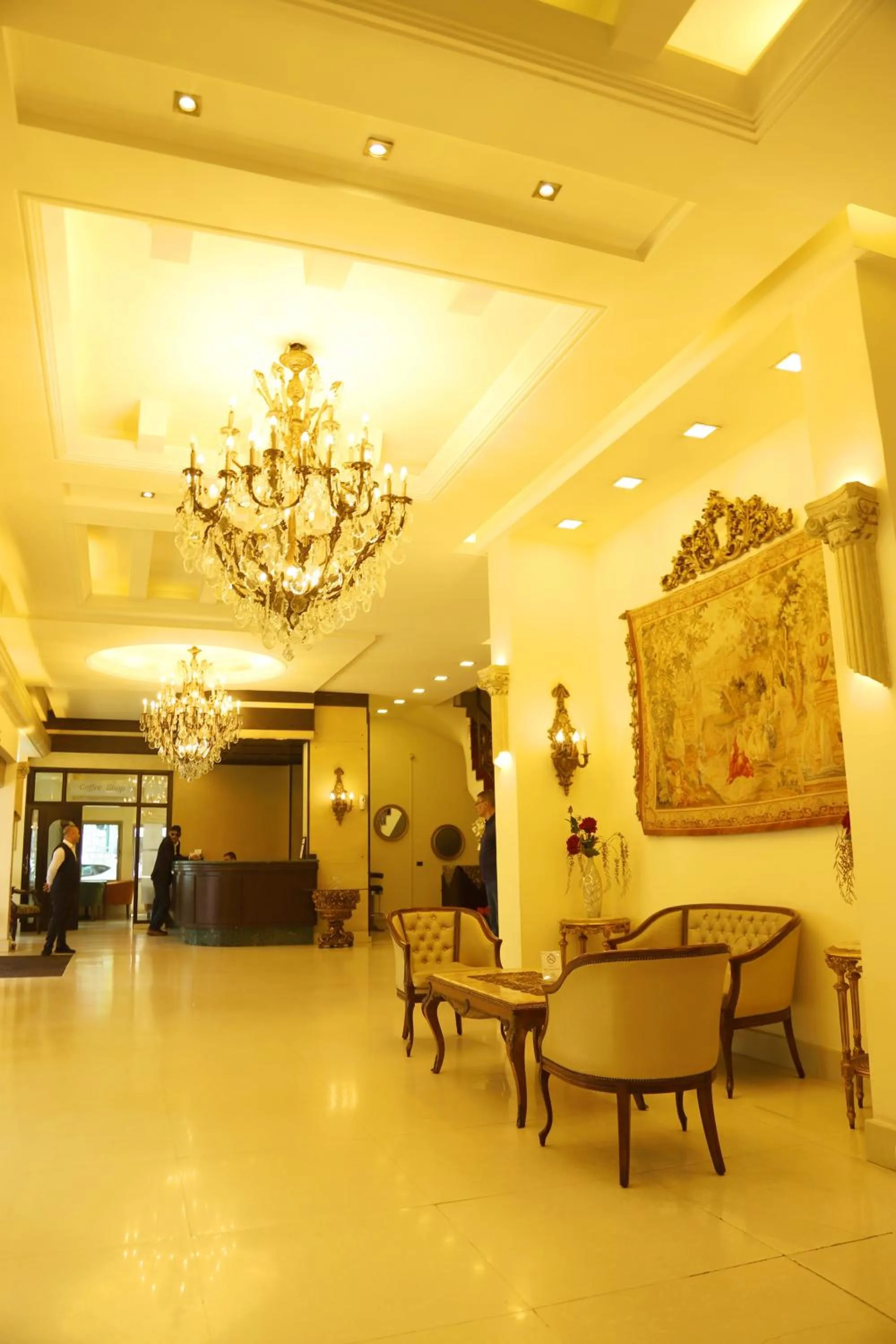 Lobby or reception in Royal Garden Hotel