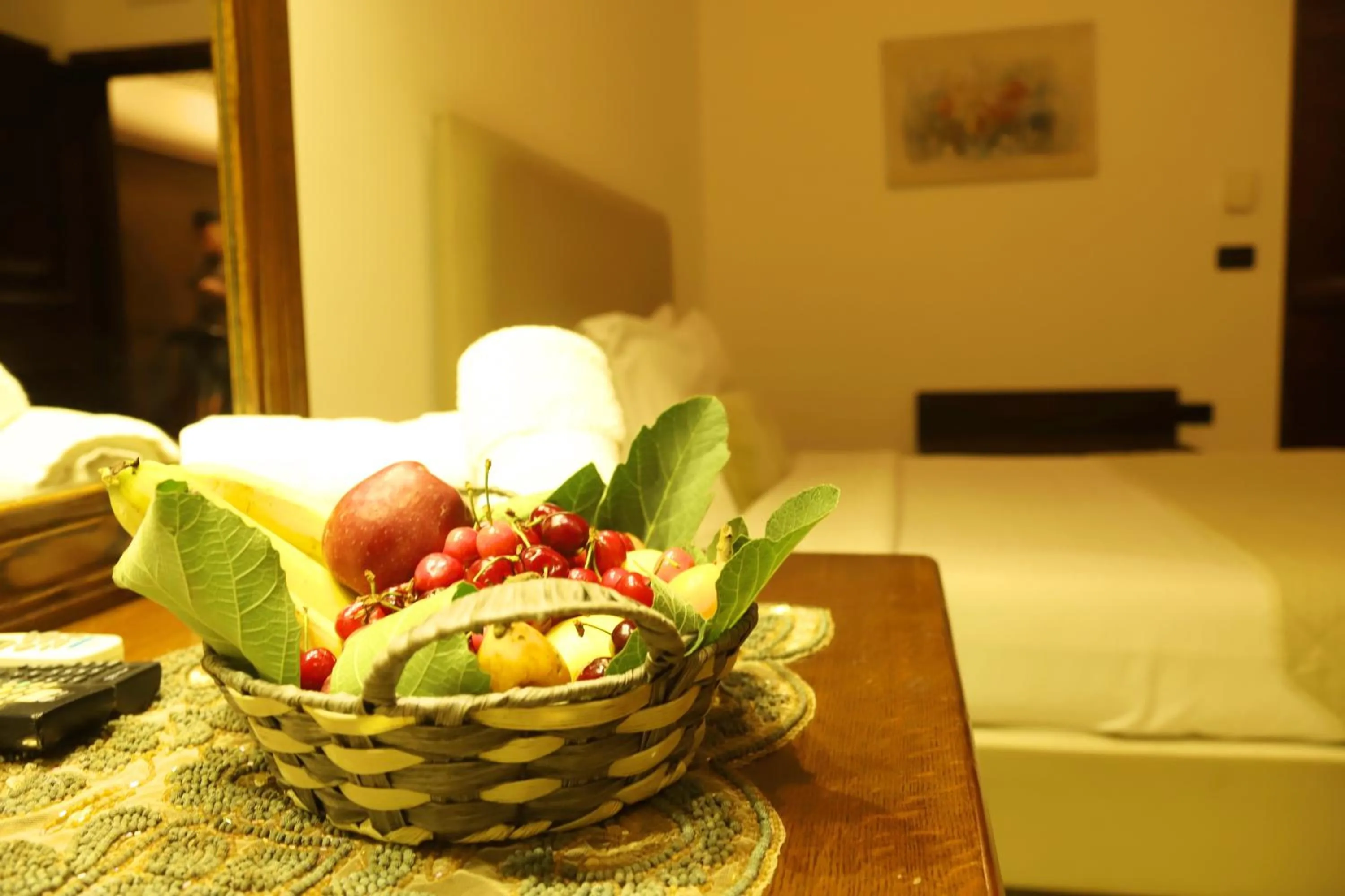 Bed in Royal Garden Hotel