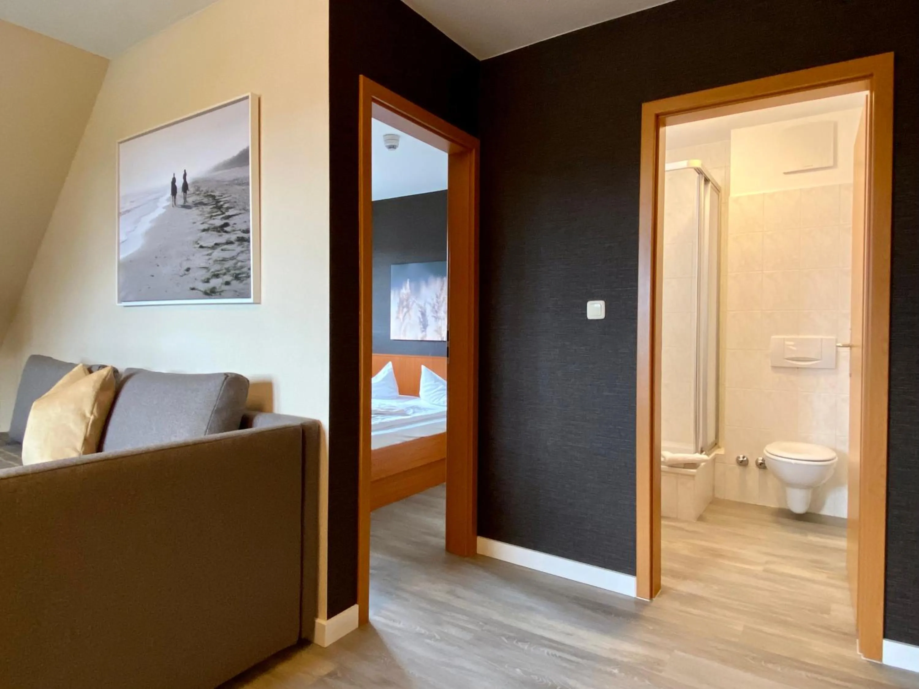 Toilet in Friesenhof Hotel-Restaurant-Reitanlage