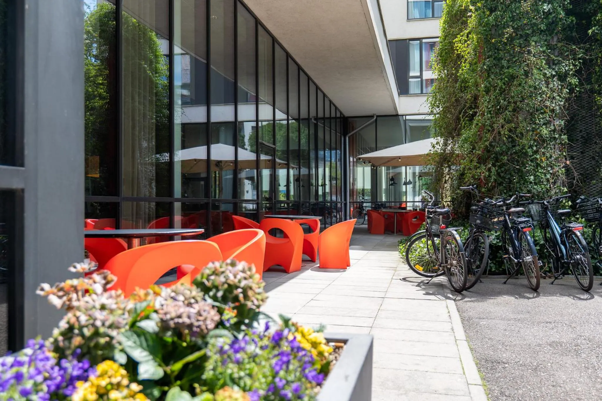 Patio in Park Inn by Radisson Malmö