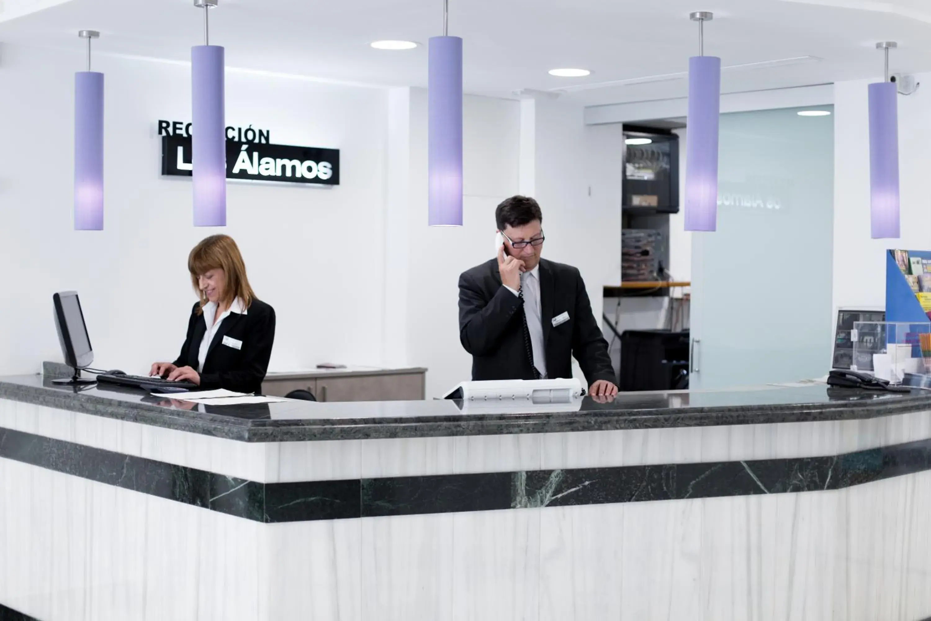 Lobby or reception in Los Álamos Lobby or reception in Los Álamos