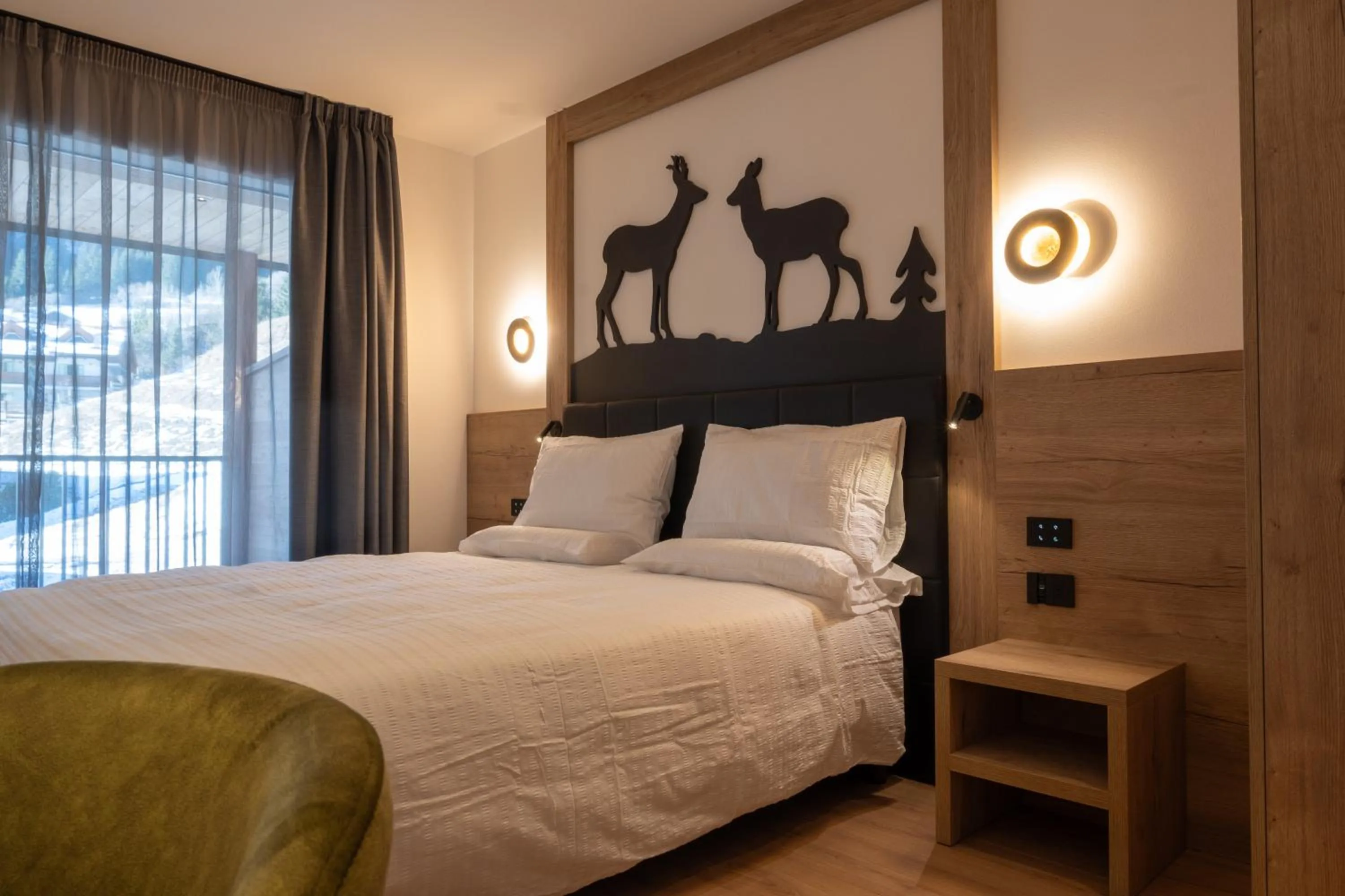 Bedroom, Bed in Monza Dolomites Hotel