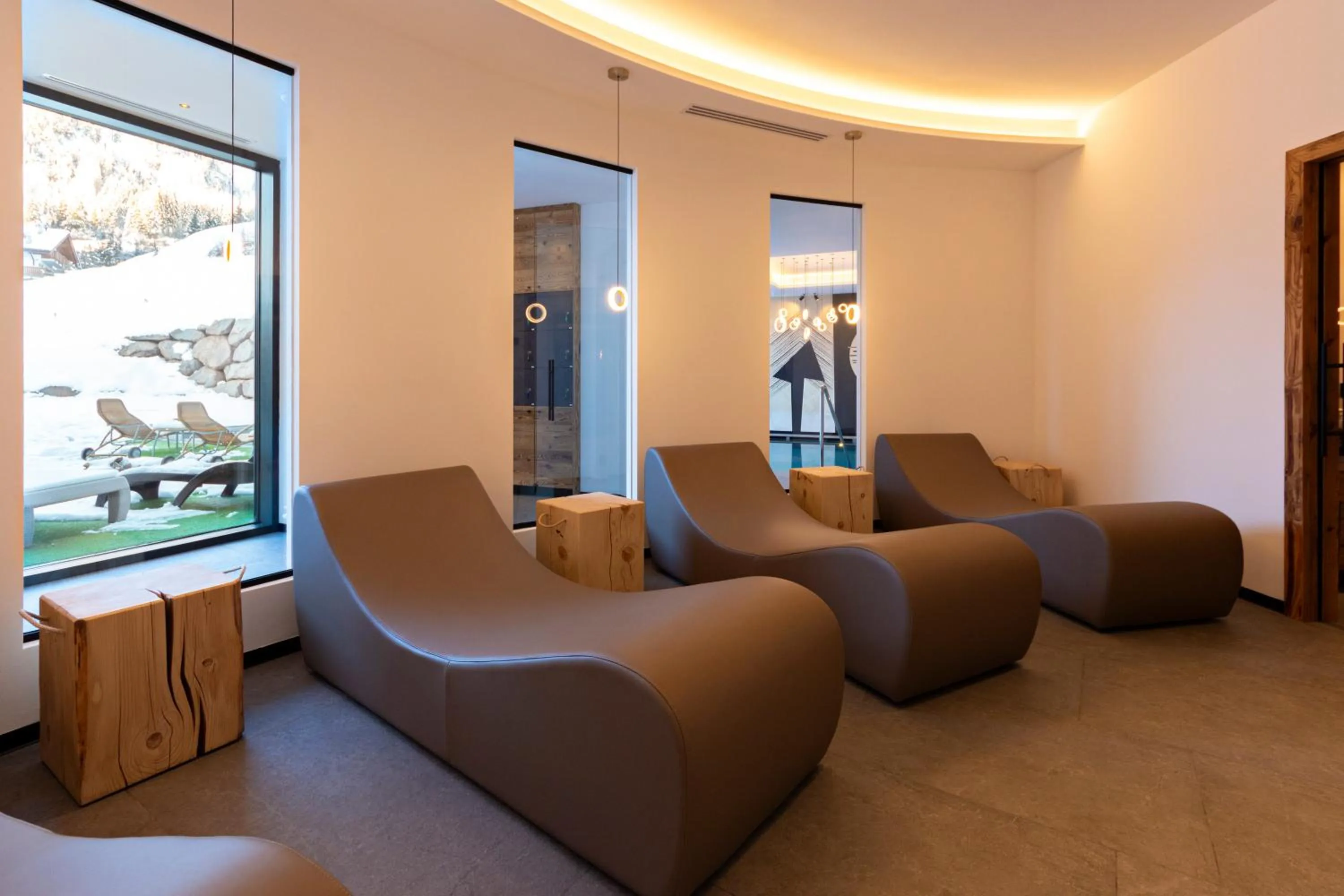 Spa and wellness centre/facilities in Monza Dolomites Hotel