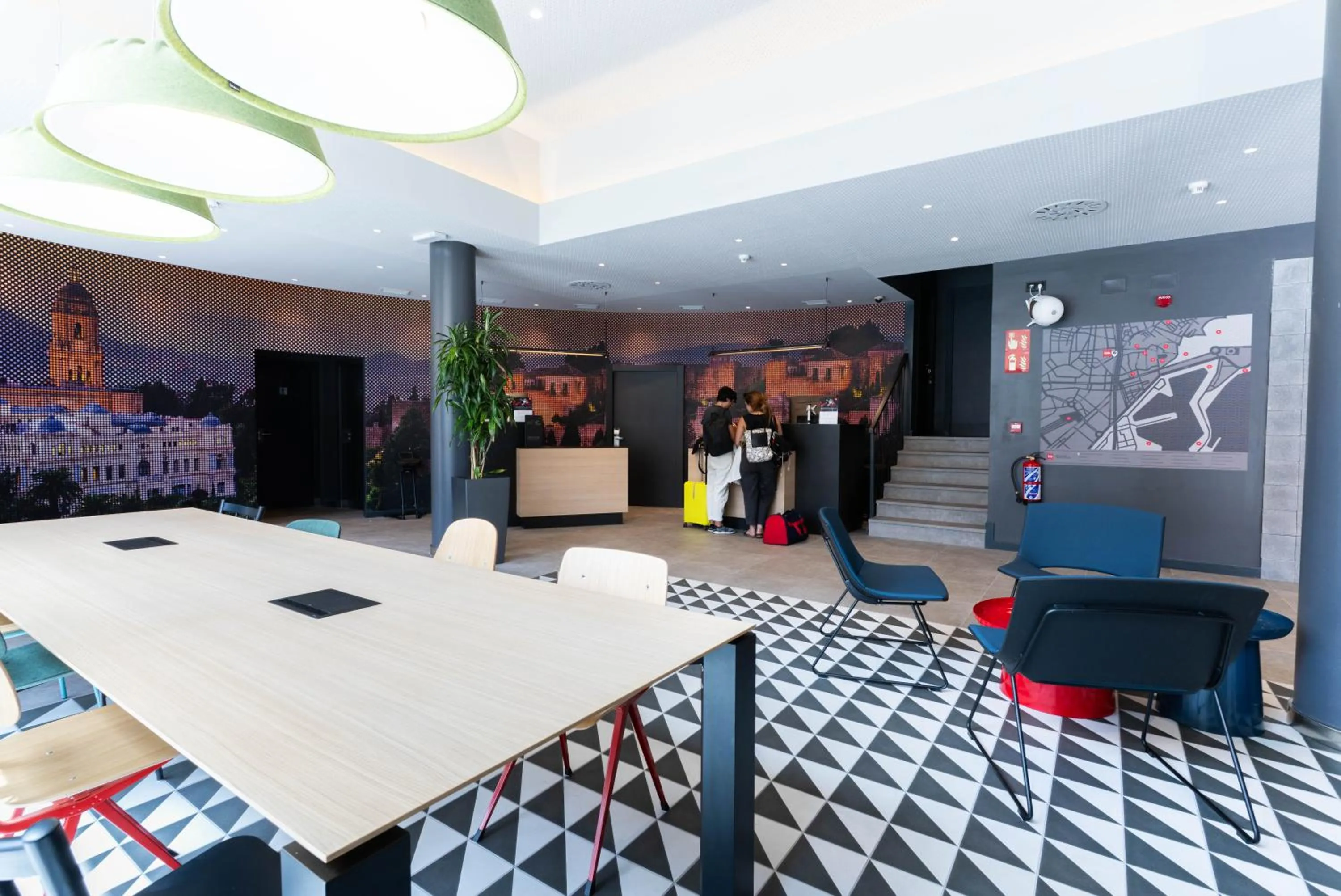 Lobby or reception in Ibis Malaga Centro Ciudad
