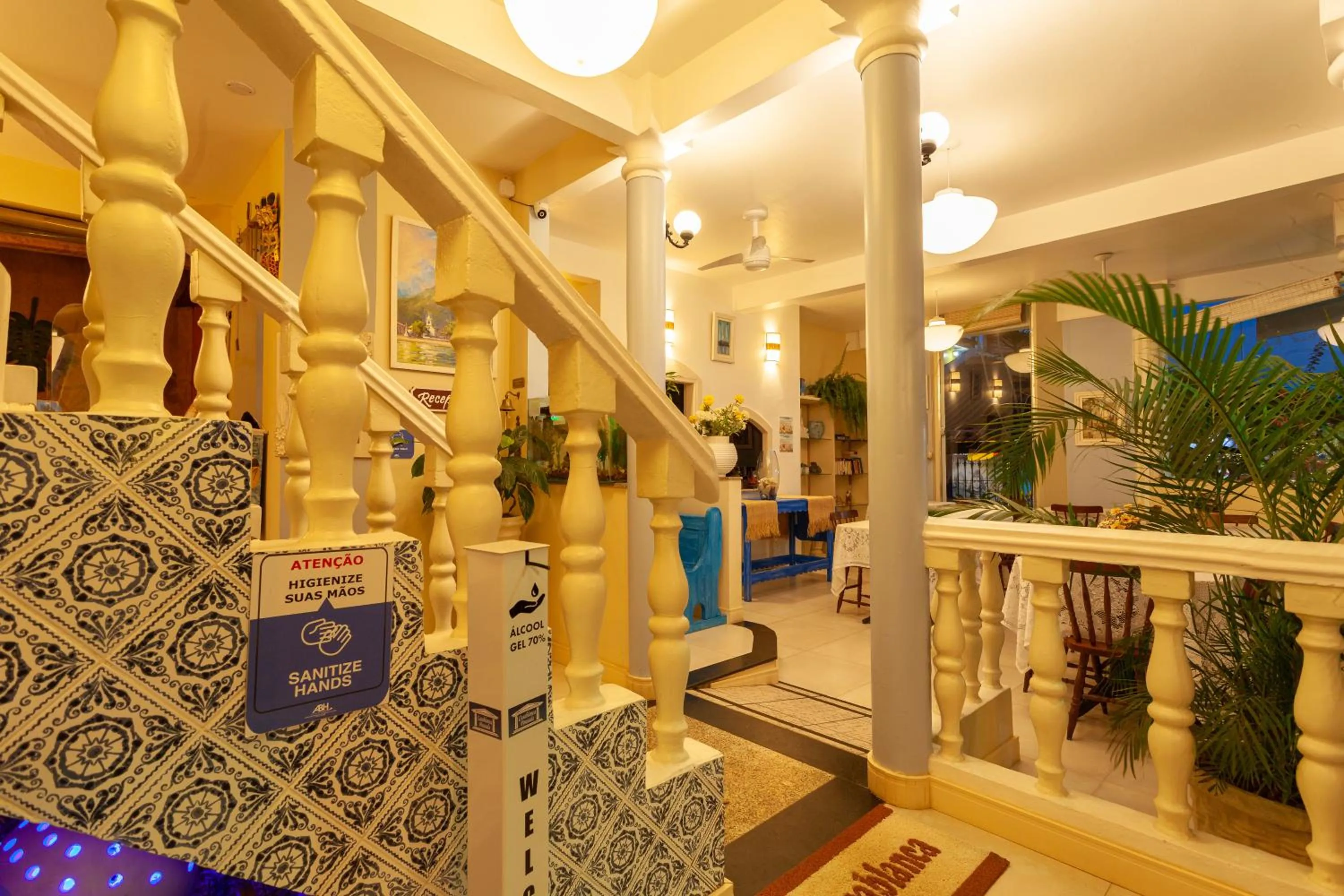 Lobby or reception in Pousada Casablanca