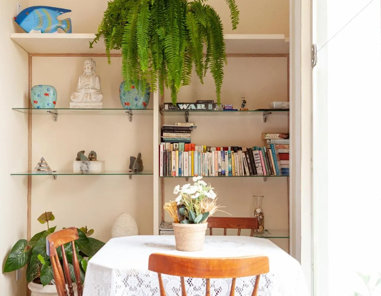 Library in Pousada Casablanca