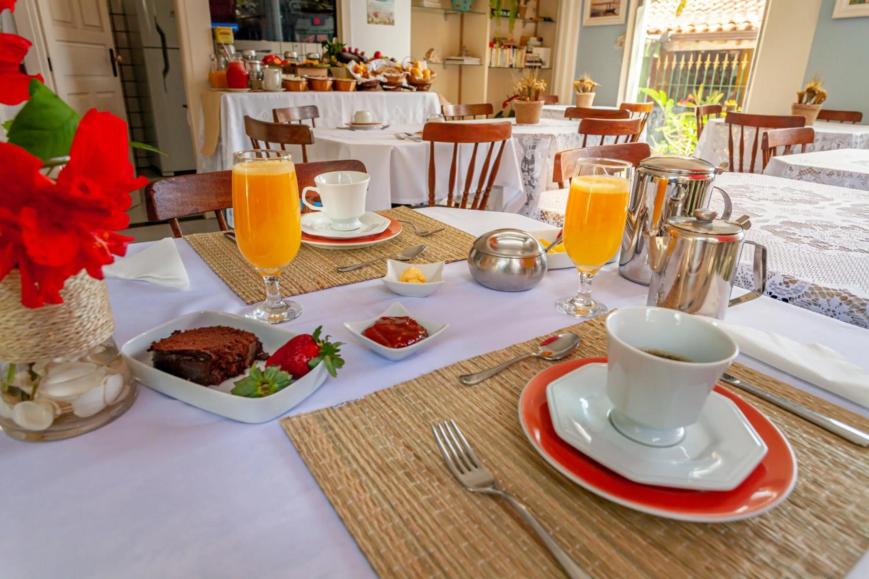 Breakfast in Pousada Casablanca