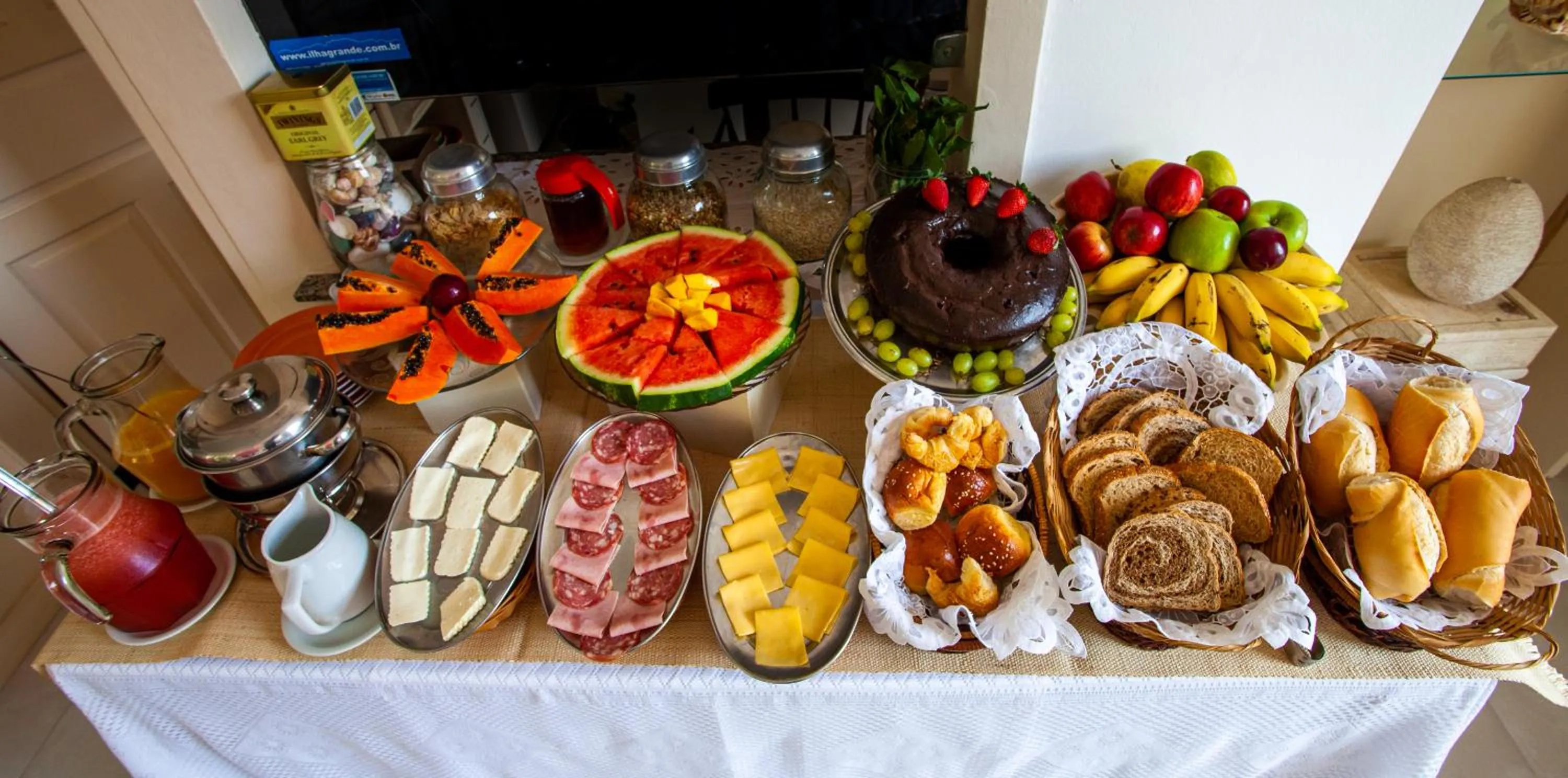Breakfast in Pousada Casablanca