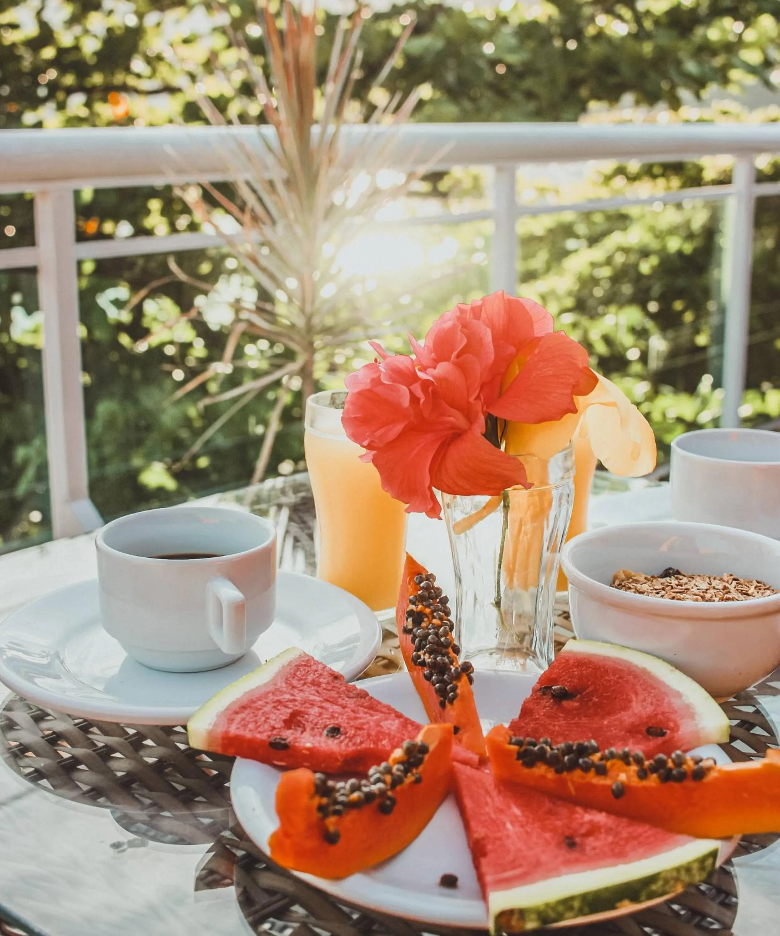 Food and drinks in Lonier Praia Inn Flats
