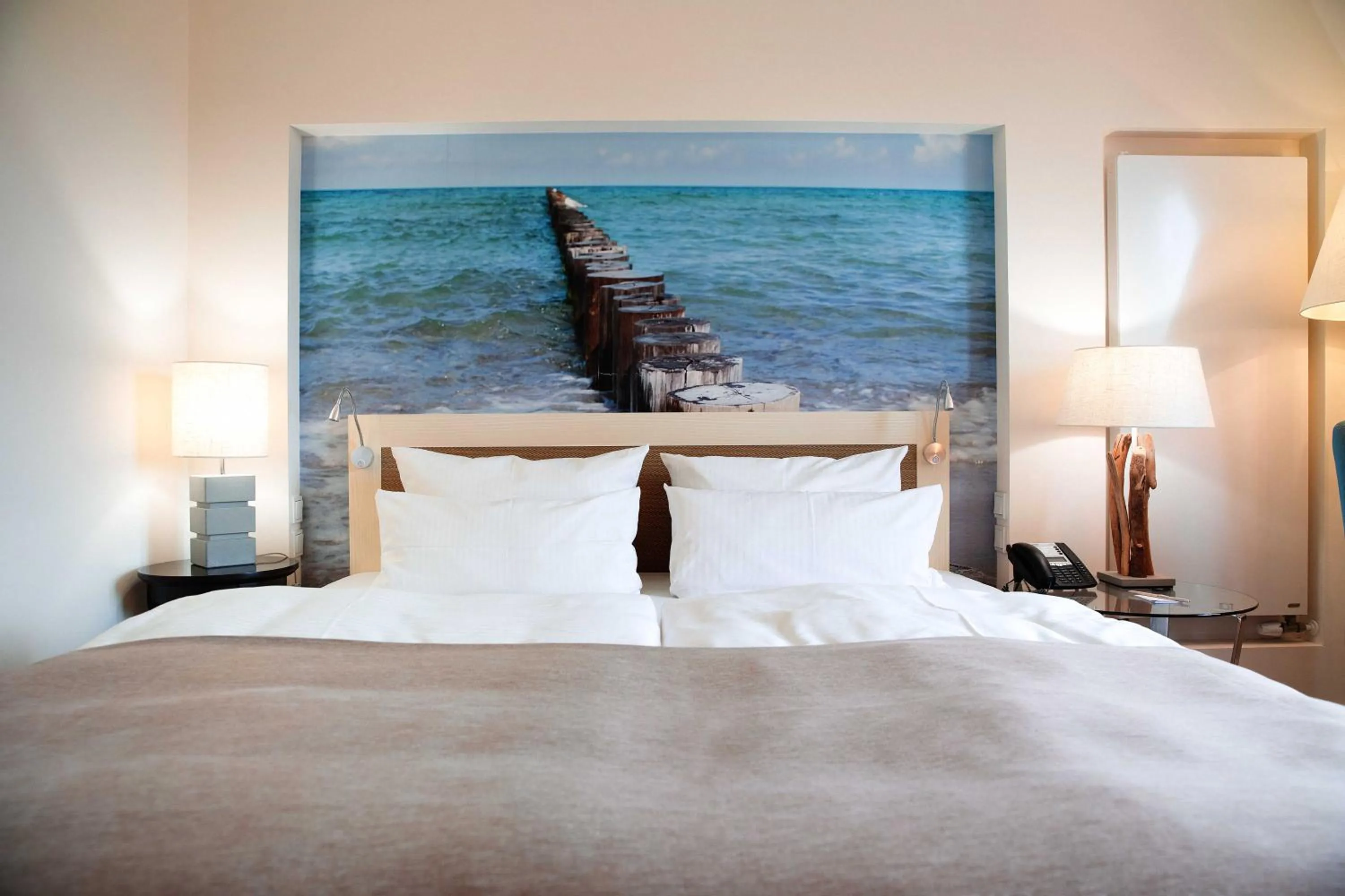 Photo of the whole room, Bed in Upstalsboom Kühlungsborn